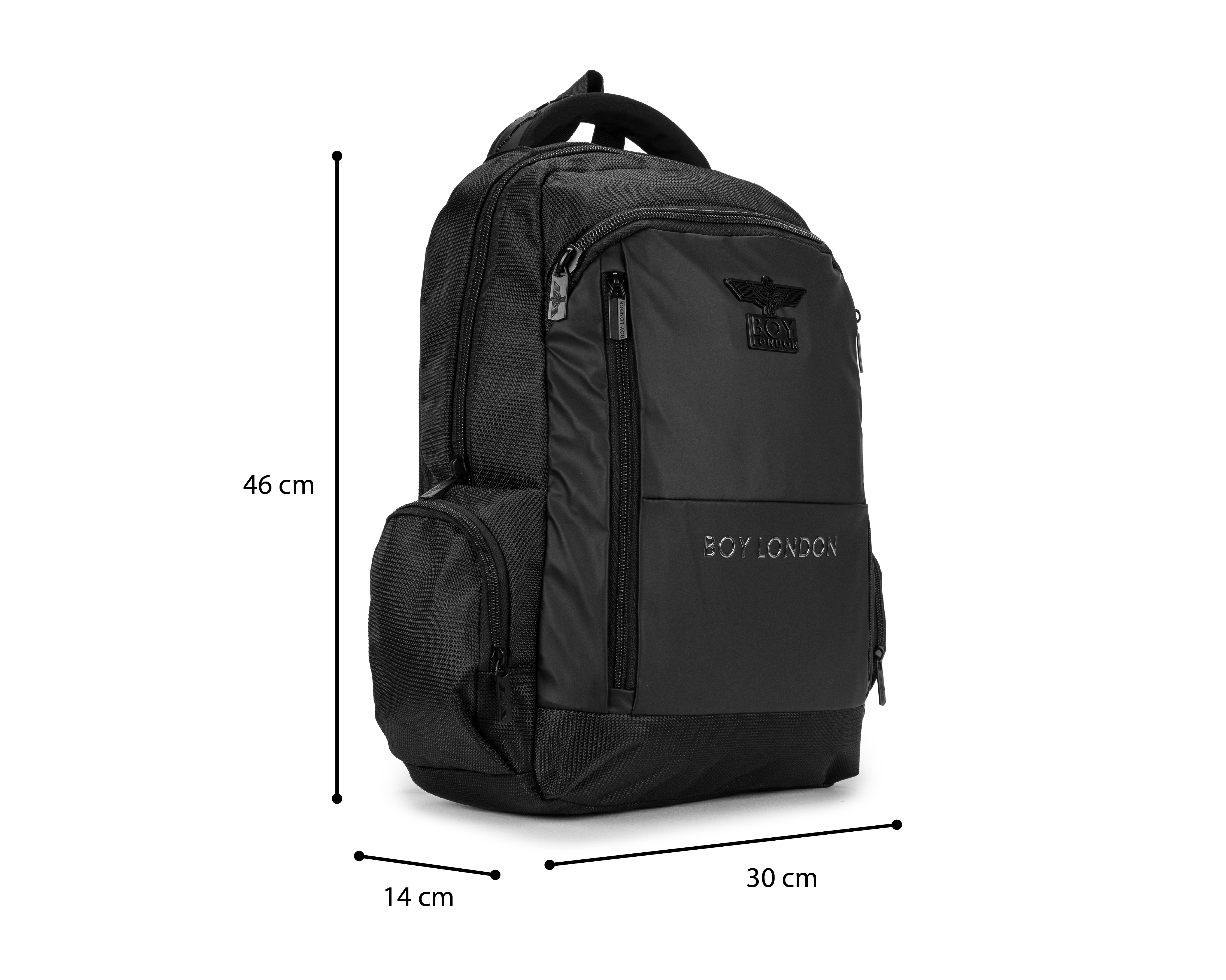 Foto 8 pulgar | Foto 7 | Mochila Boy London BOY-99-25 Negra