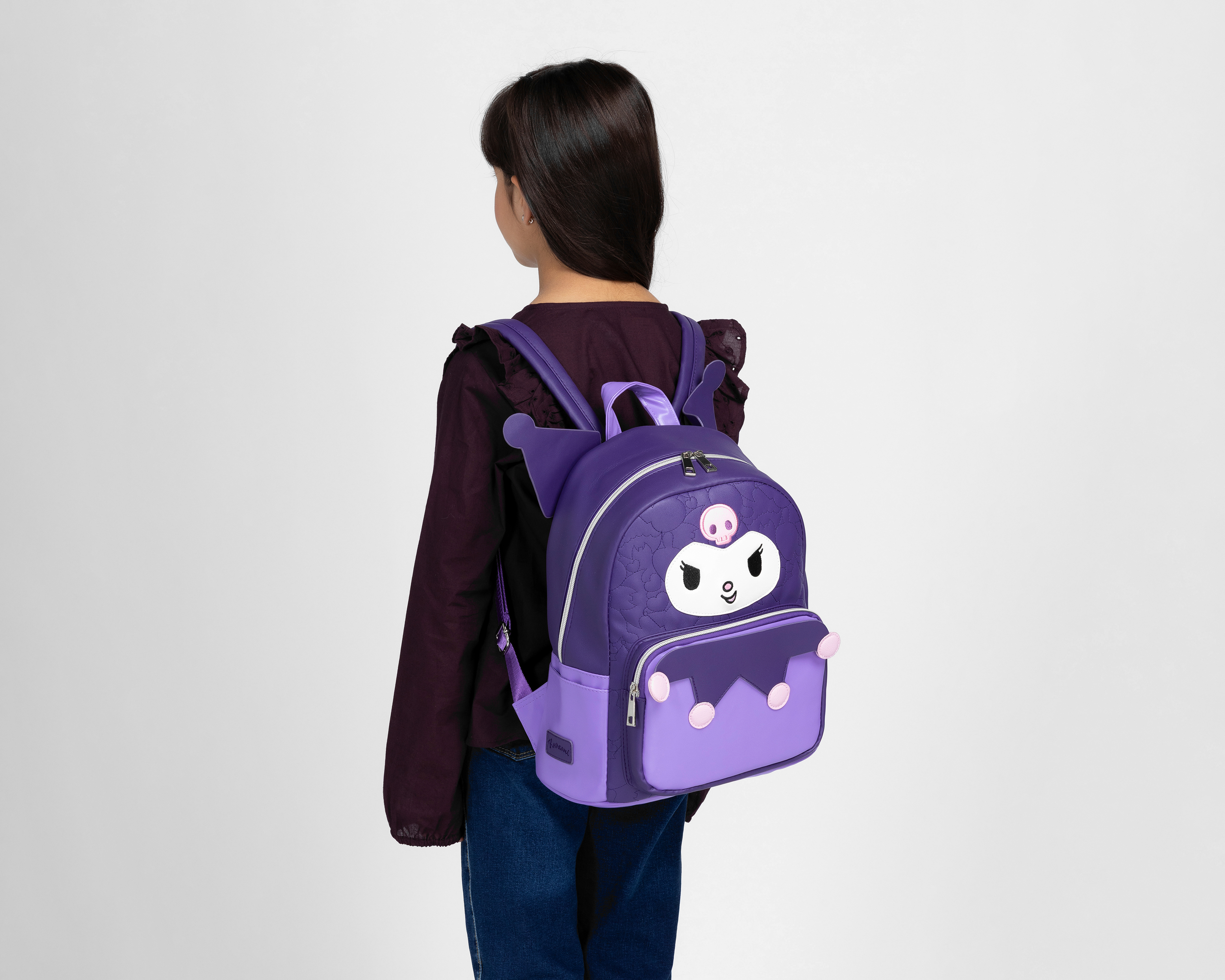 Foto 9 pulgar | Foto 8 | Mochila Kuromi Morada