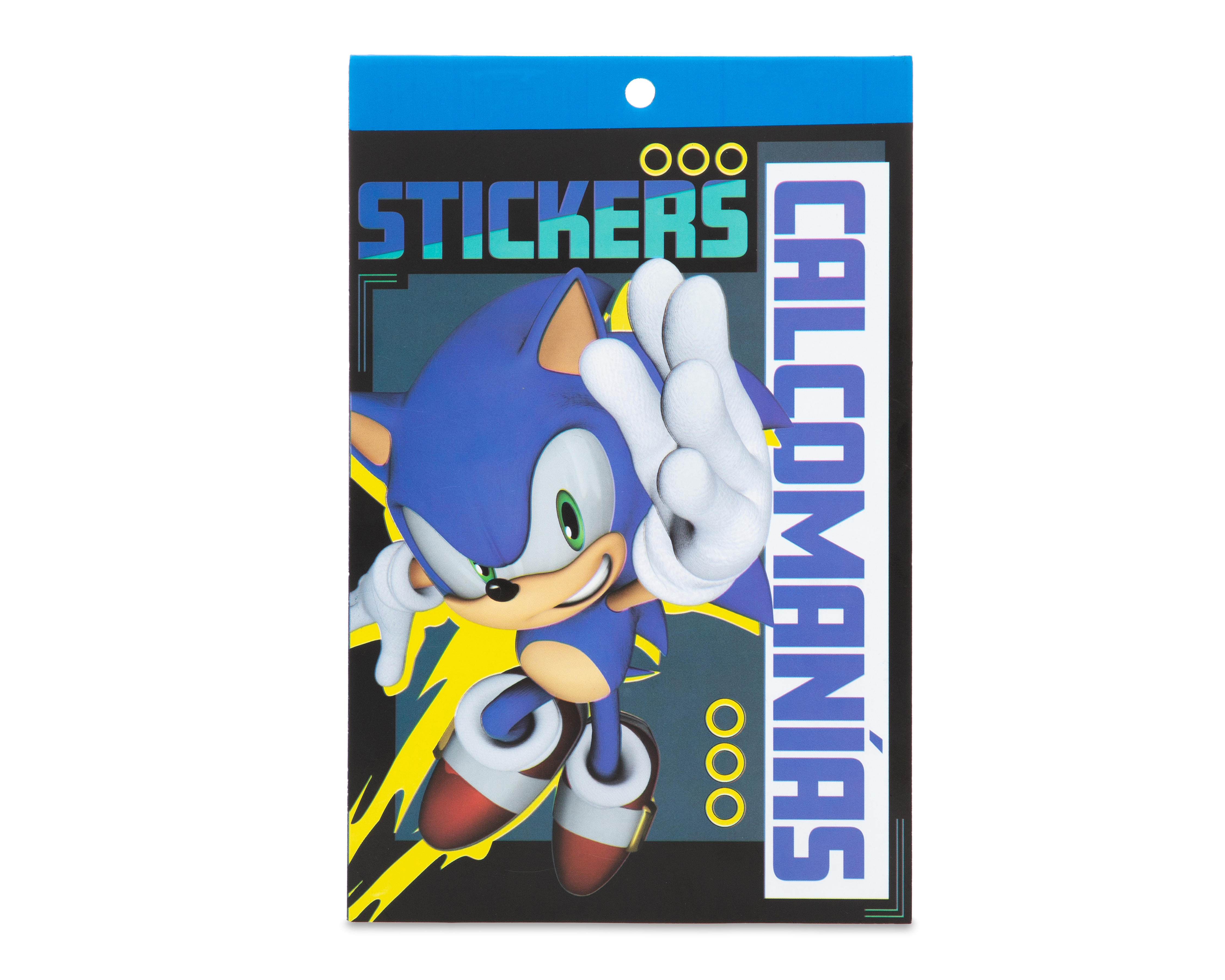 Foto 2 pulgar | Foto 1 | Block de Stickers Sonic Granmark