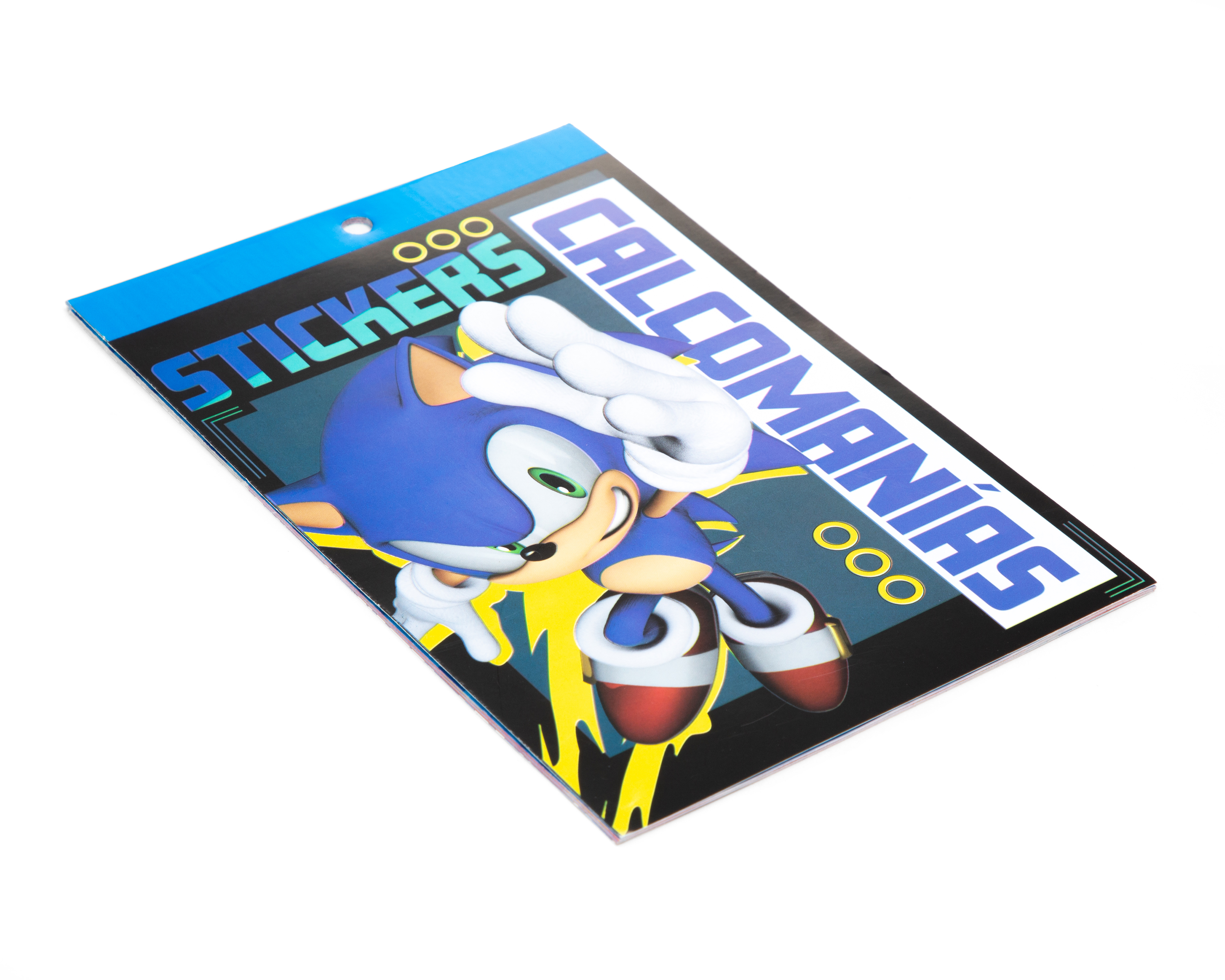 Foto 4 pulgar | Foto 3 | Block de Stickers Sonic Granmark