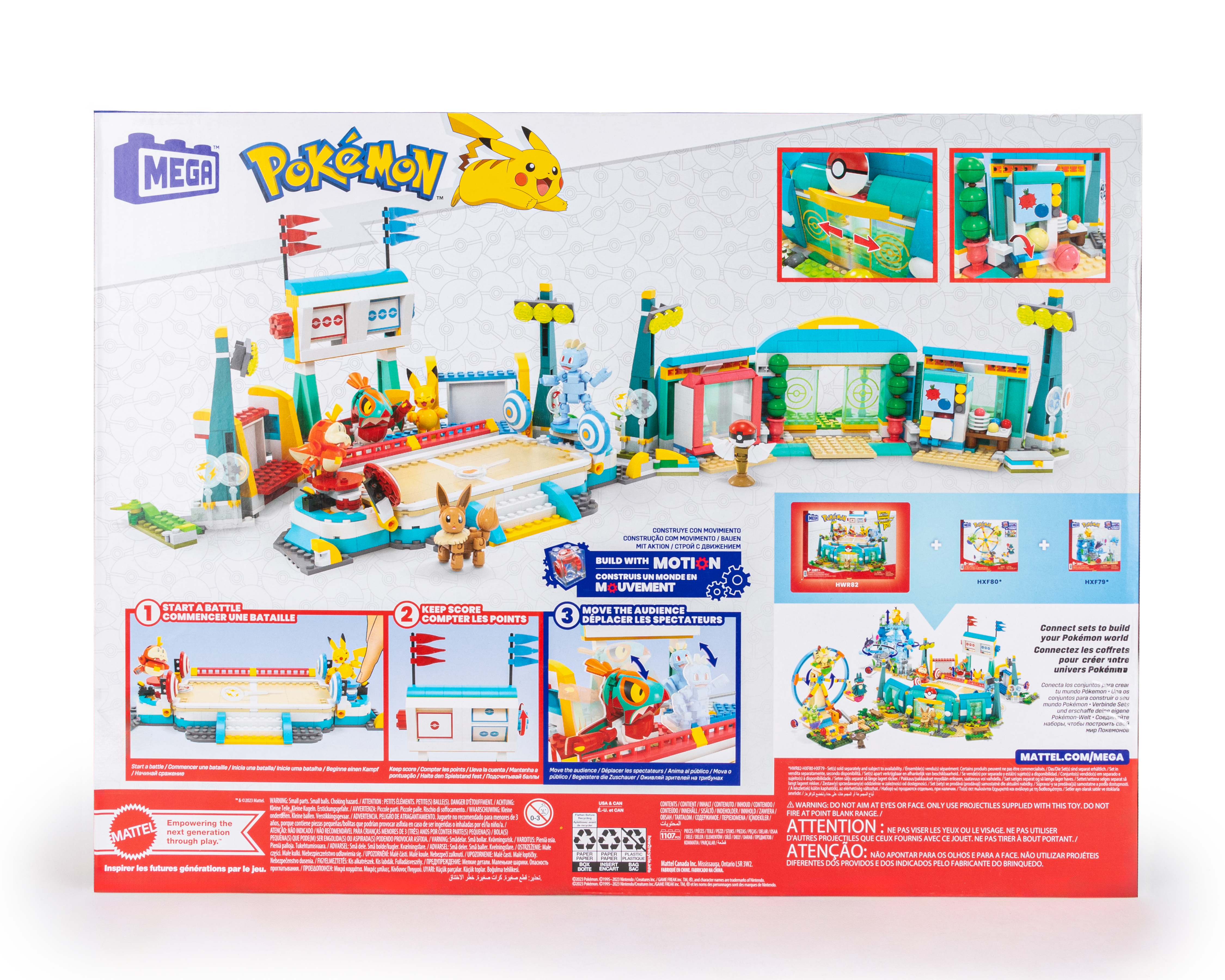 Foto 3 pulgar | Foto 2 | MEGA Bloks Pokémon Estadio de Entrenamiento