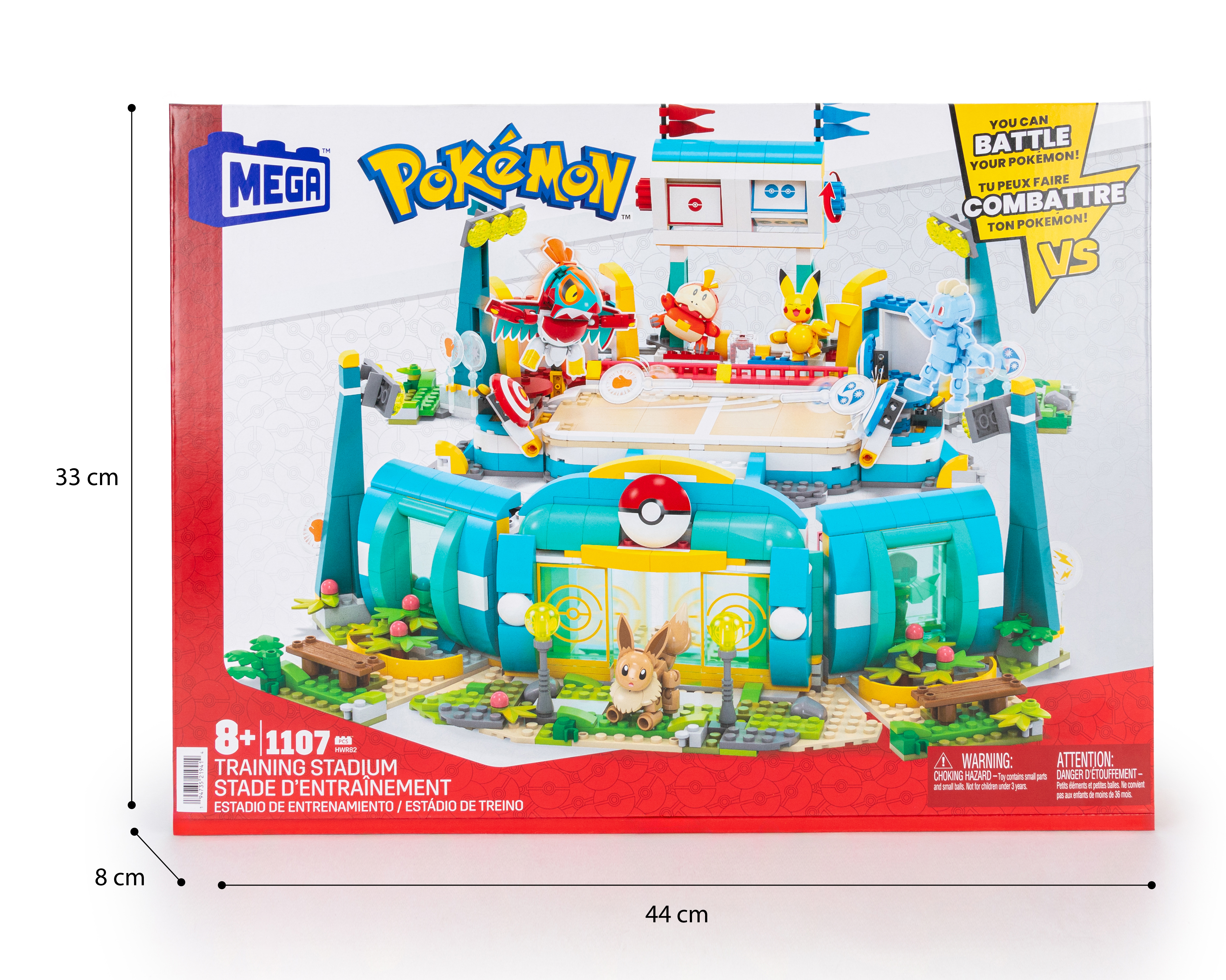 Foto 4 pulgar | Foto 3 | MEGA Bloks Pokémon Estadio de Entrenamiento