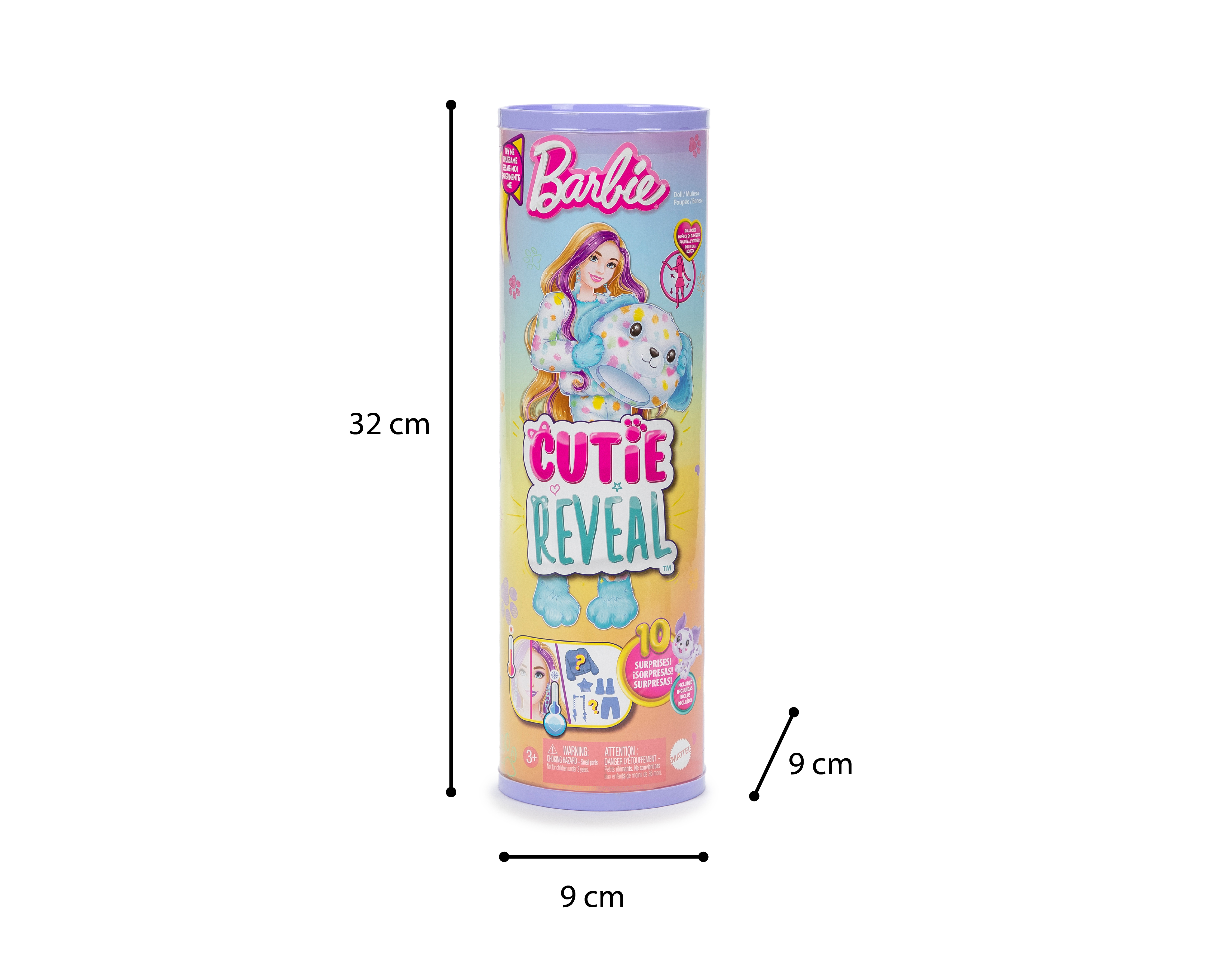 Foto 3 | Foto 3 | Muñeca Barbie Cutie Reveal 1 Pieza al Azar