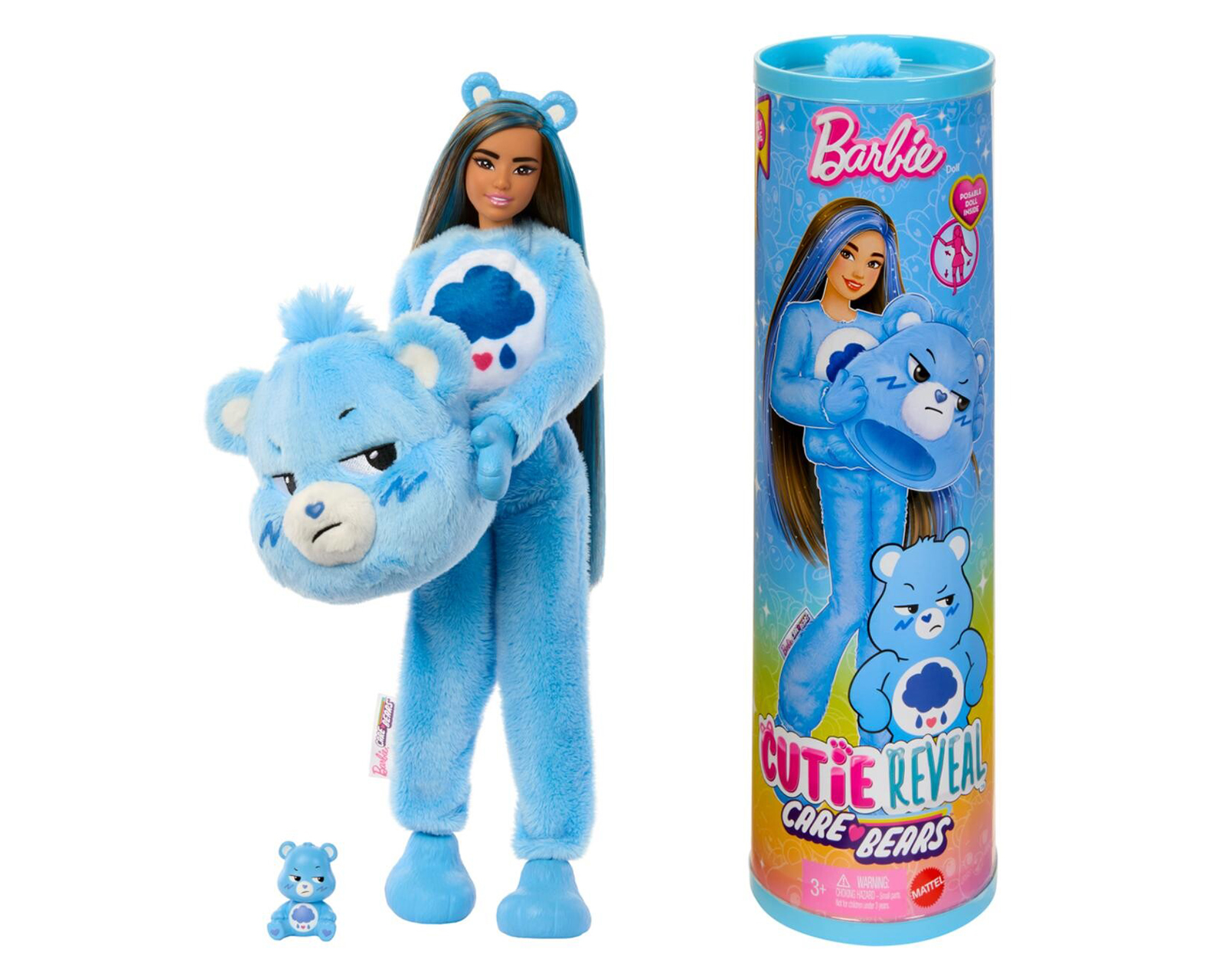 Foto 8 pulgar | Foto 7 | Muñeca Barbie Cutie Reveal Care Bears 1 Pieza al Azar