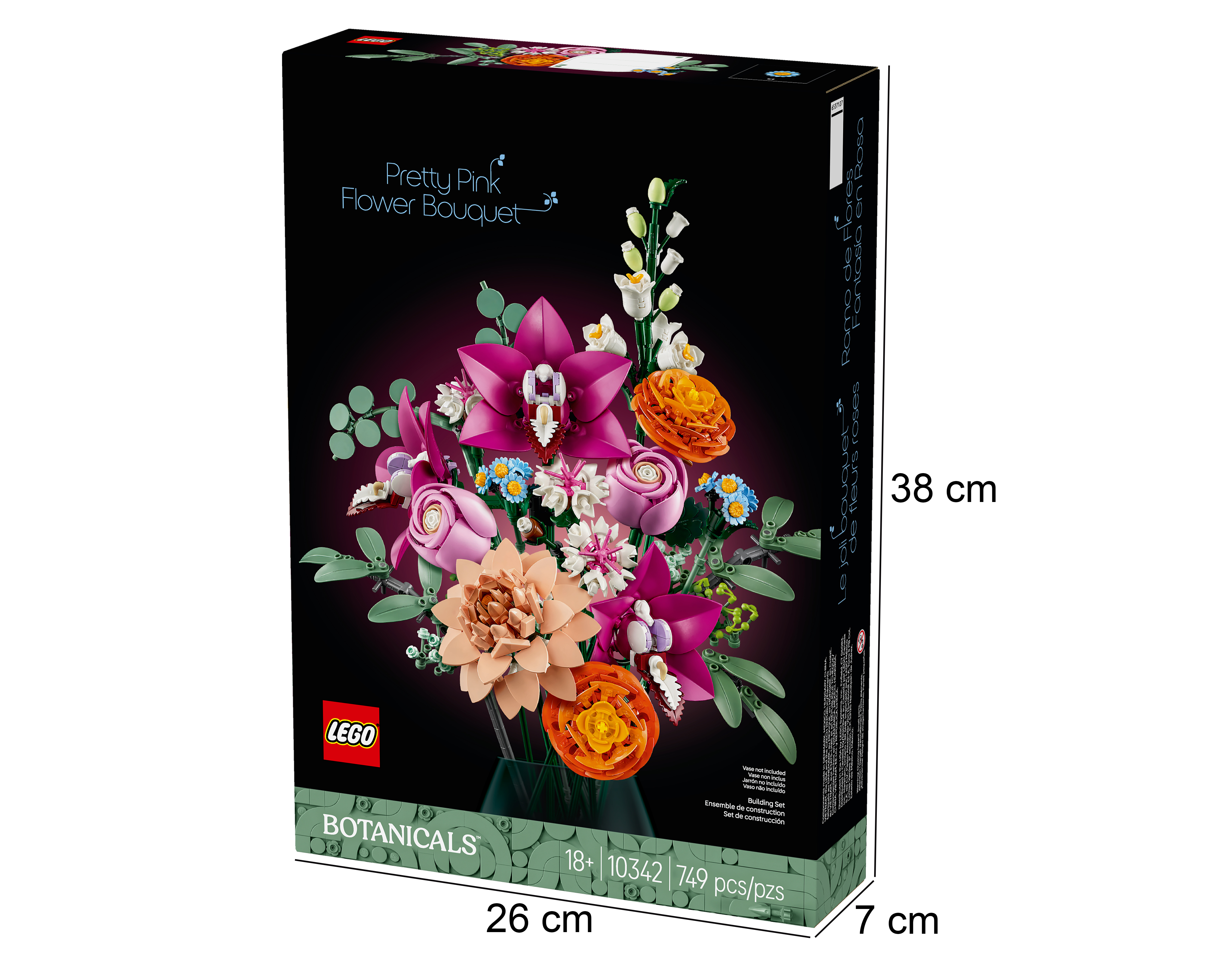 Foto 6 pulgar | Foto 5 | LEGO Ramo de Flores Fantasía en Rosa