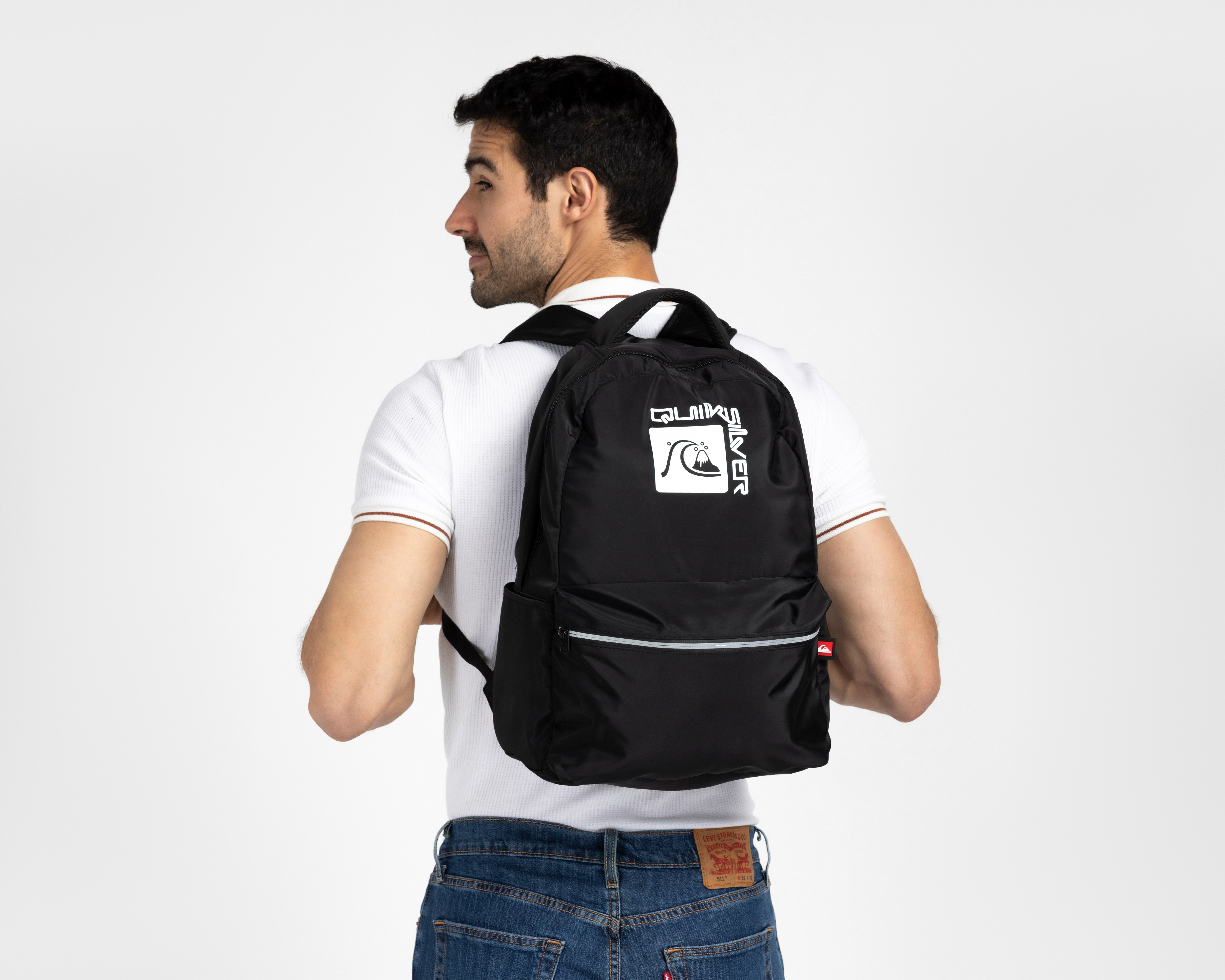 Foto 9 pulgar | Foto 8 | Mochila Quiksilver Negra