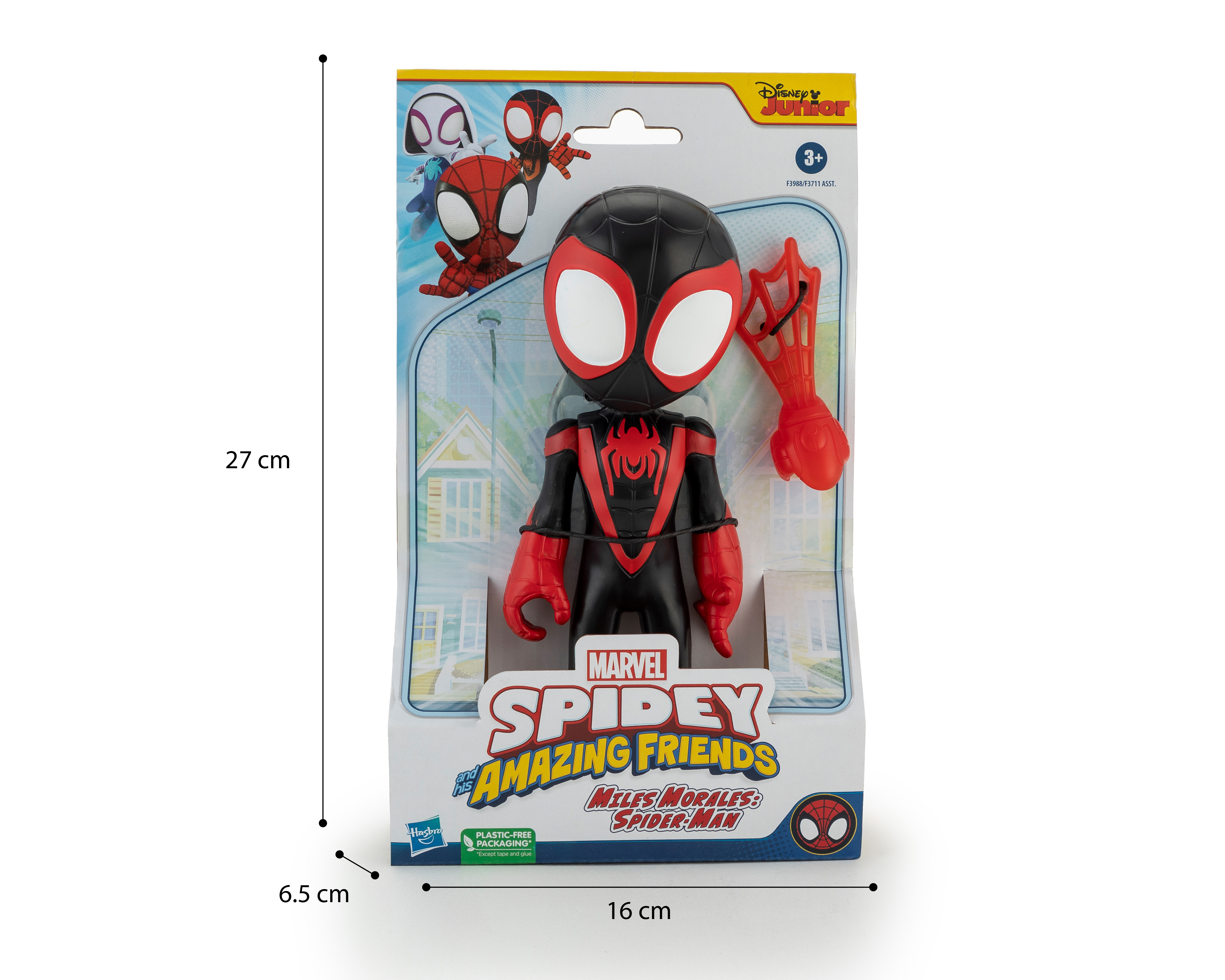 Foto 4 pulgar | Foto 3 | Miles Morales: Spider-Man Figura de Acción Marvel Amazing Friends