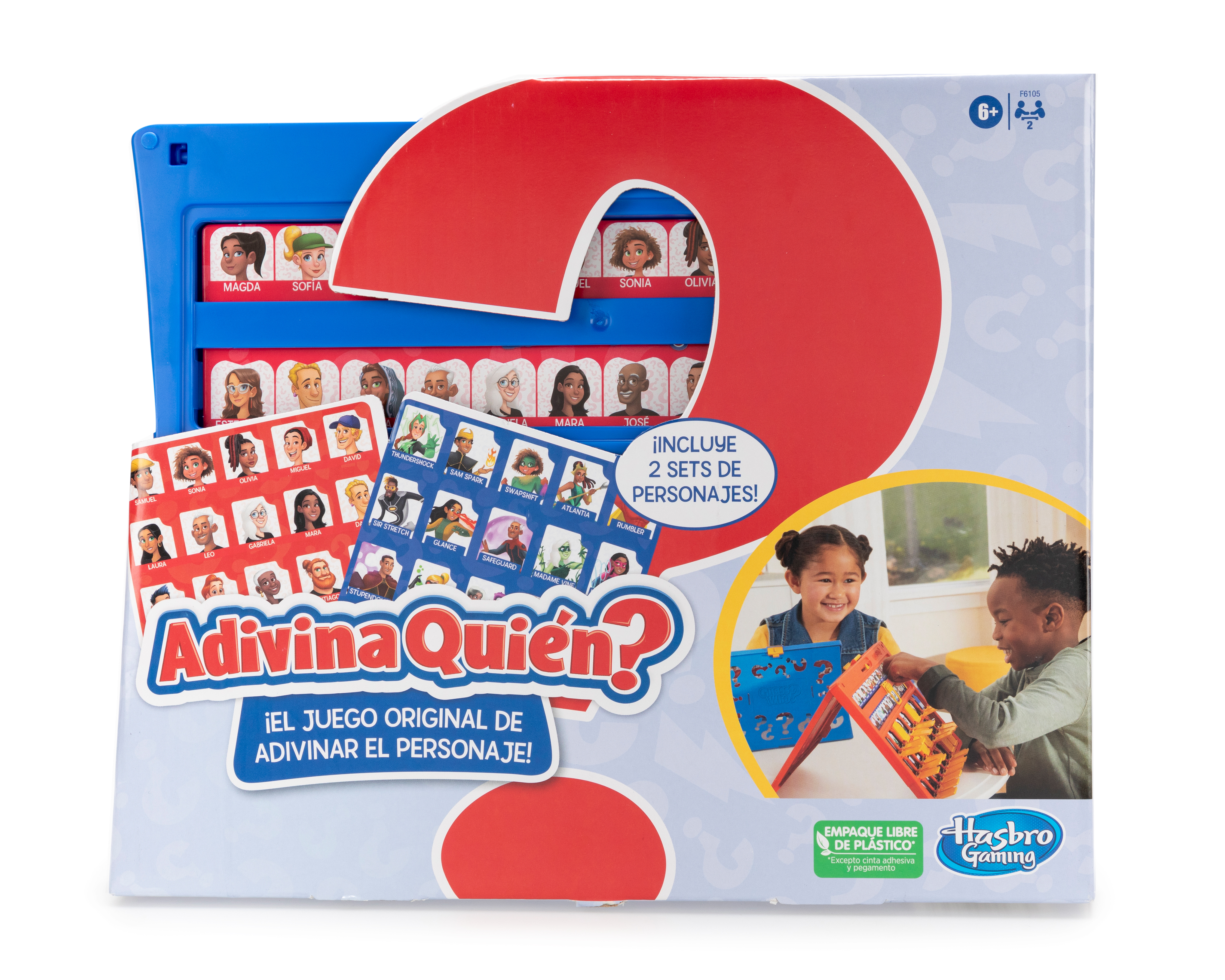 Foto 2 pulgar | Foto 1 | Juego de Mesa Adivina Quién Hasbro