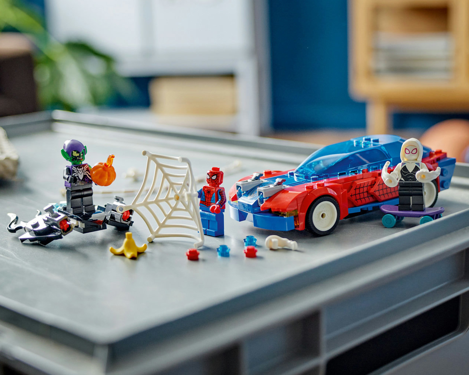 Foto 7 pulgar | Foto 6 | LEGO Marvel: Coche de Carreras de Spider-Man y Duende Verde