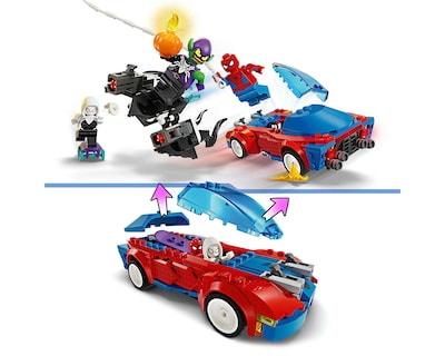 Foto 7 | Foto 7 | LEGO Marvel: Coche de Carreras de Spider-Man y Duende Verde