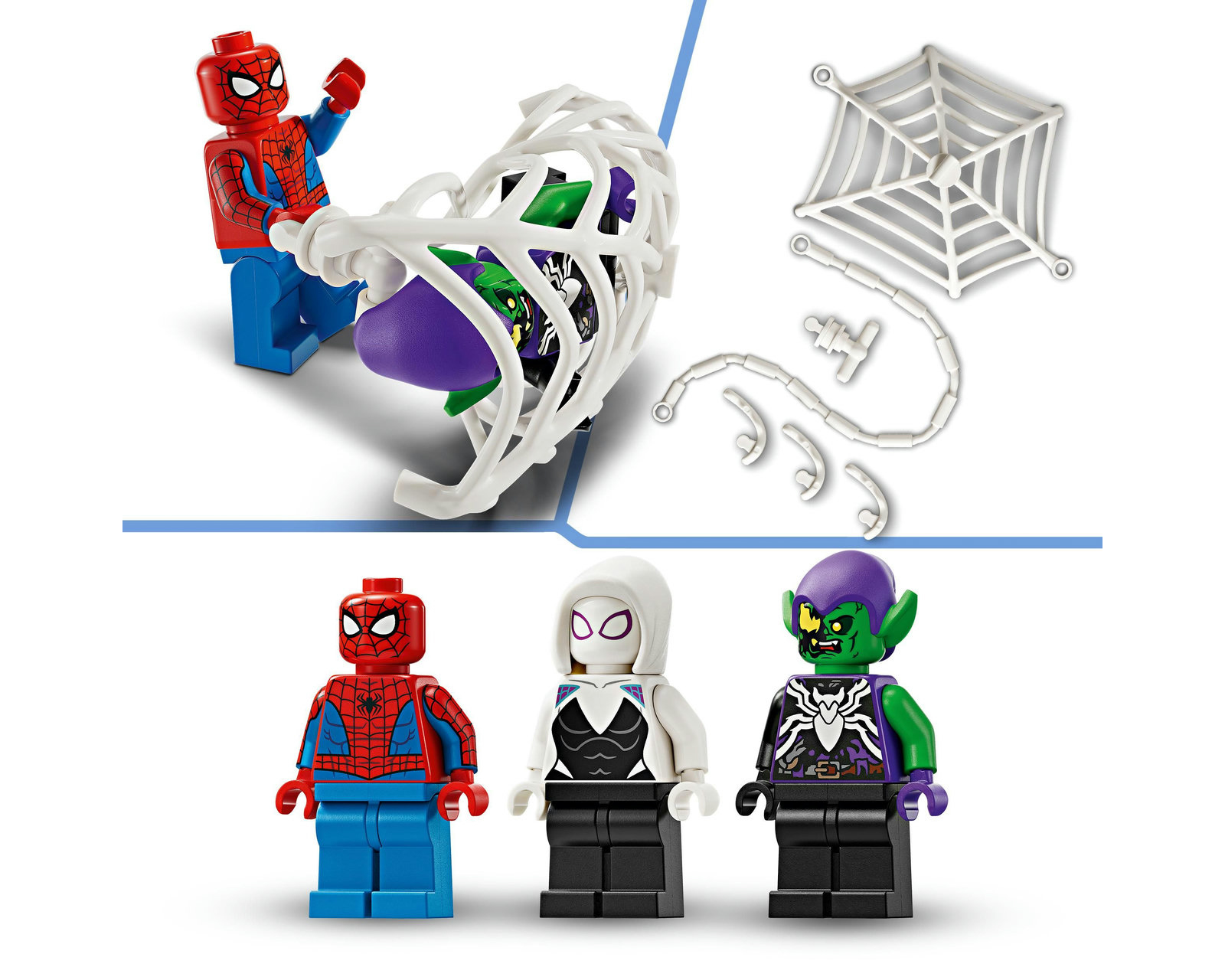Foto 9 pulgar | Foto 8 | LEGO Marvel: Coche de Carreras de Spider-Man y Duende Verde