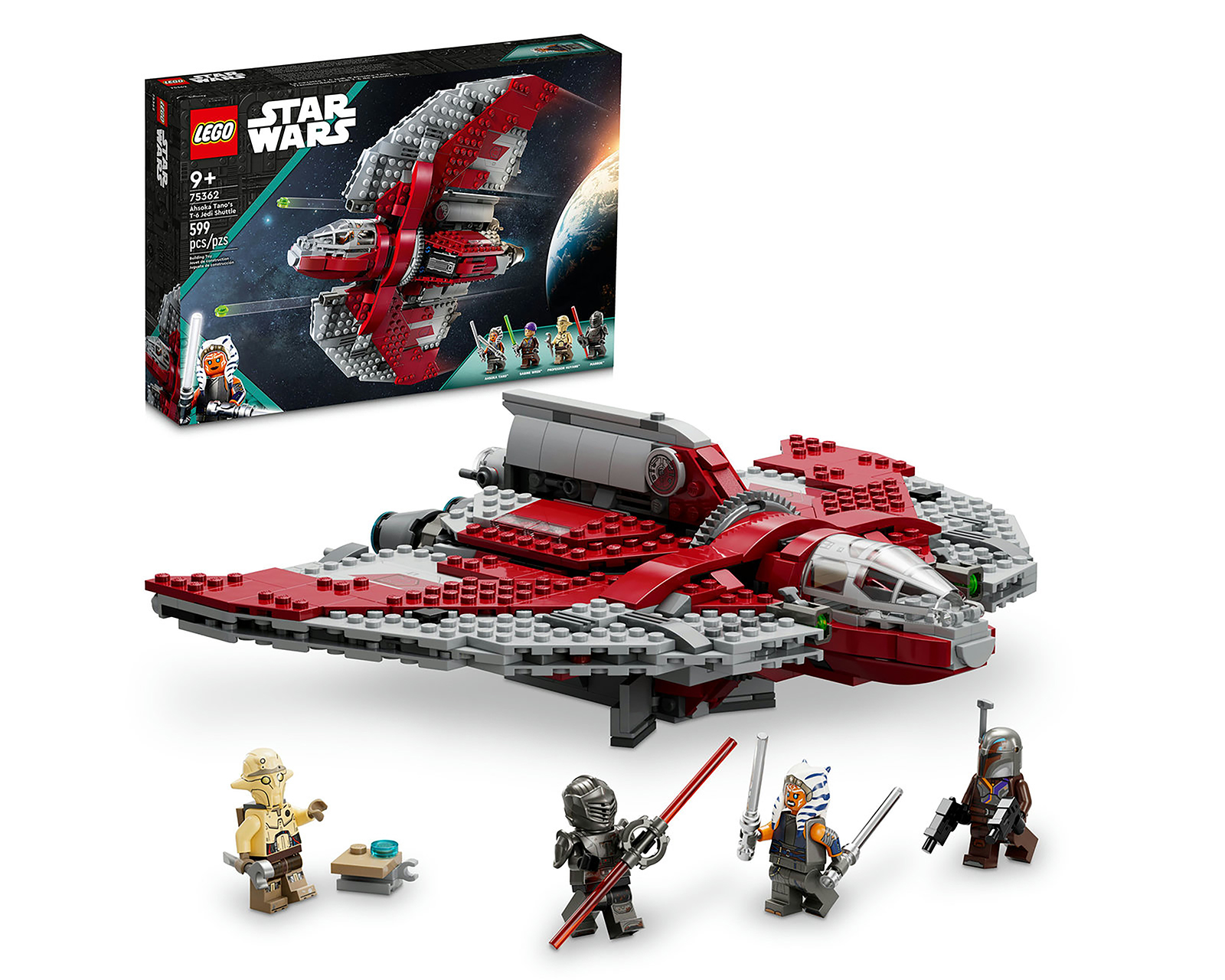 Foto 2 pulgar | Foto 1 | LEGO Star Wars: Lanzadera Jedi T-6 de Ahsoka Tano