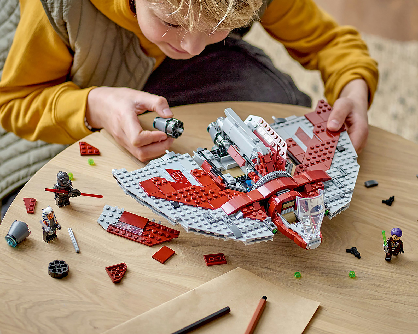 Foto 4 | Foto 4 | LEGO Star Wars: Lanzadera Jedi T-6 de Ahsoka Tano