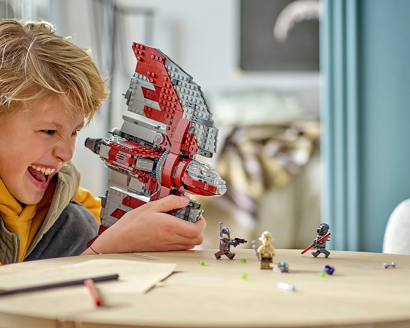 Foto 6 pulgar | Foto 5 | LEGO Star Wars: Lanzadera Jedi T-6 de Ahsoka Tano