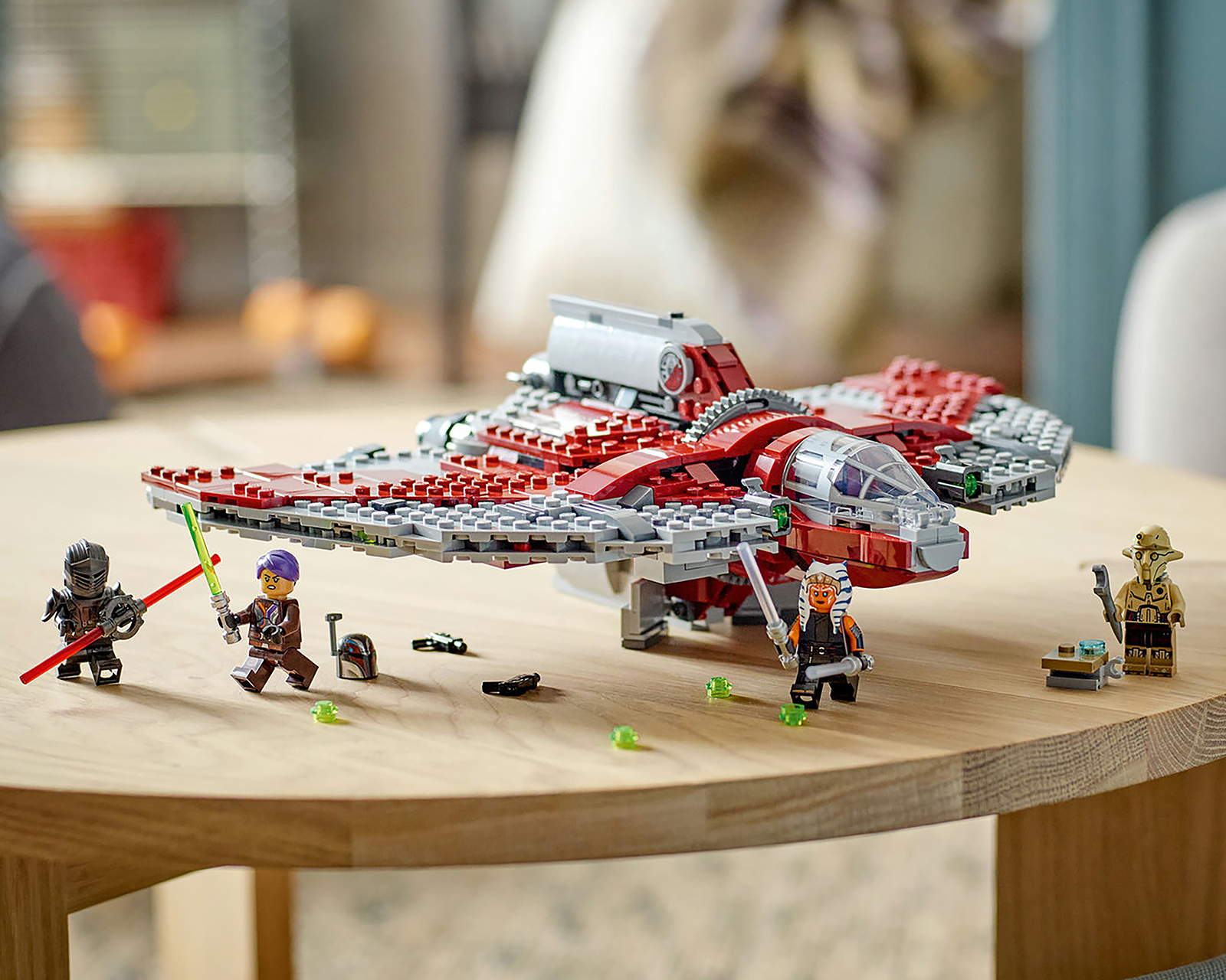 Foto 6 | Foto 6 | LEGO Star Wars: Lanzadera Jedi T-6 de Ahsoka Tano