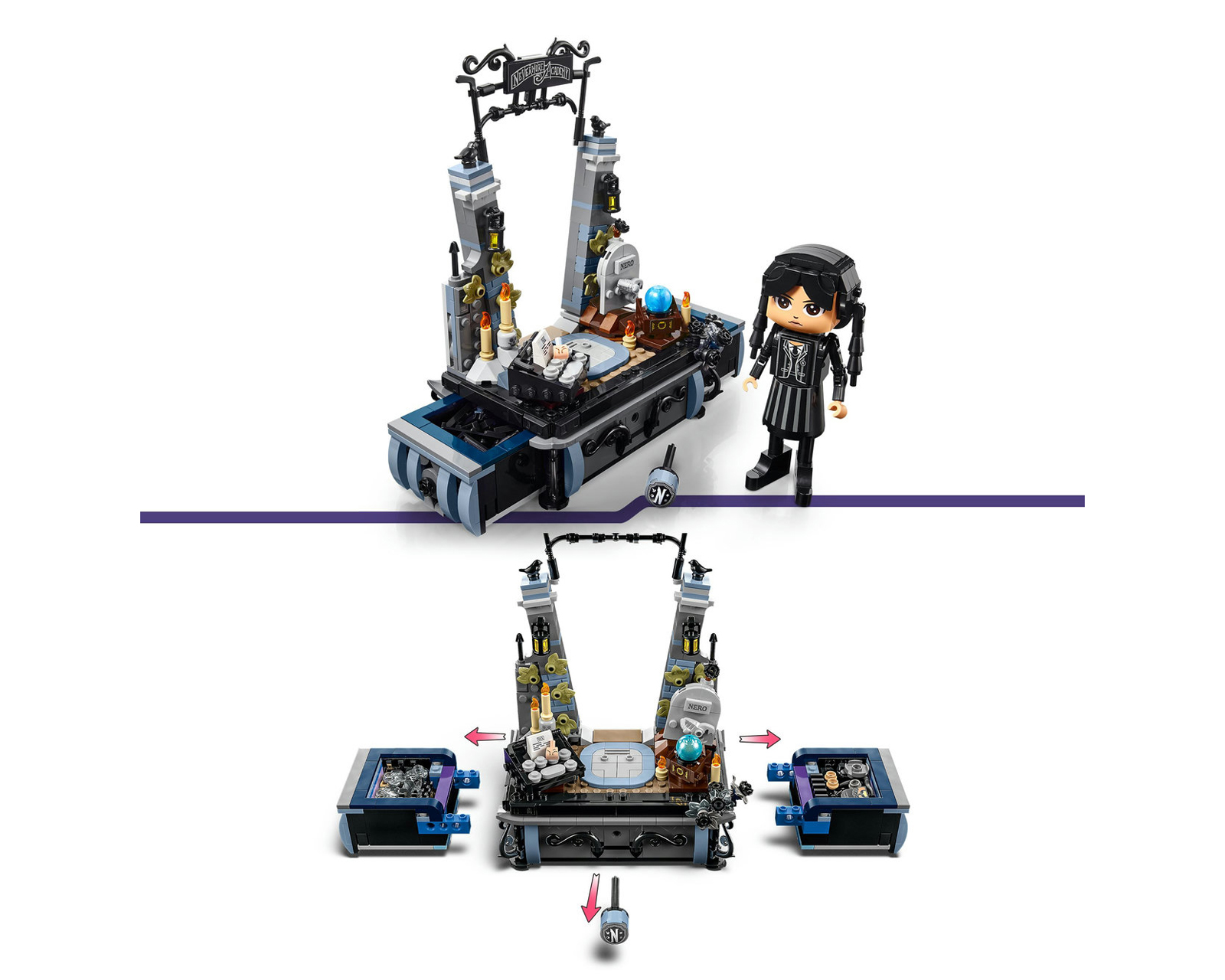 Foto 8 pulgar | Foto 7 | LEGO Wednesday: Merlina Addams