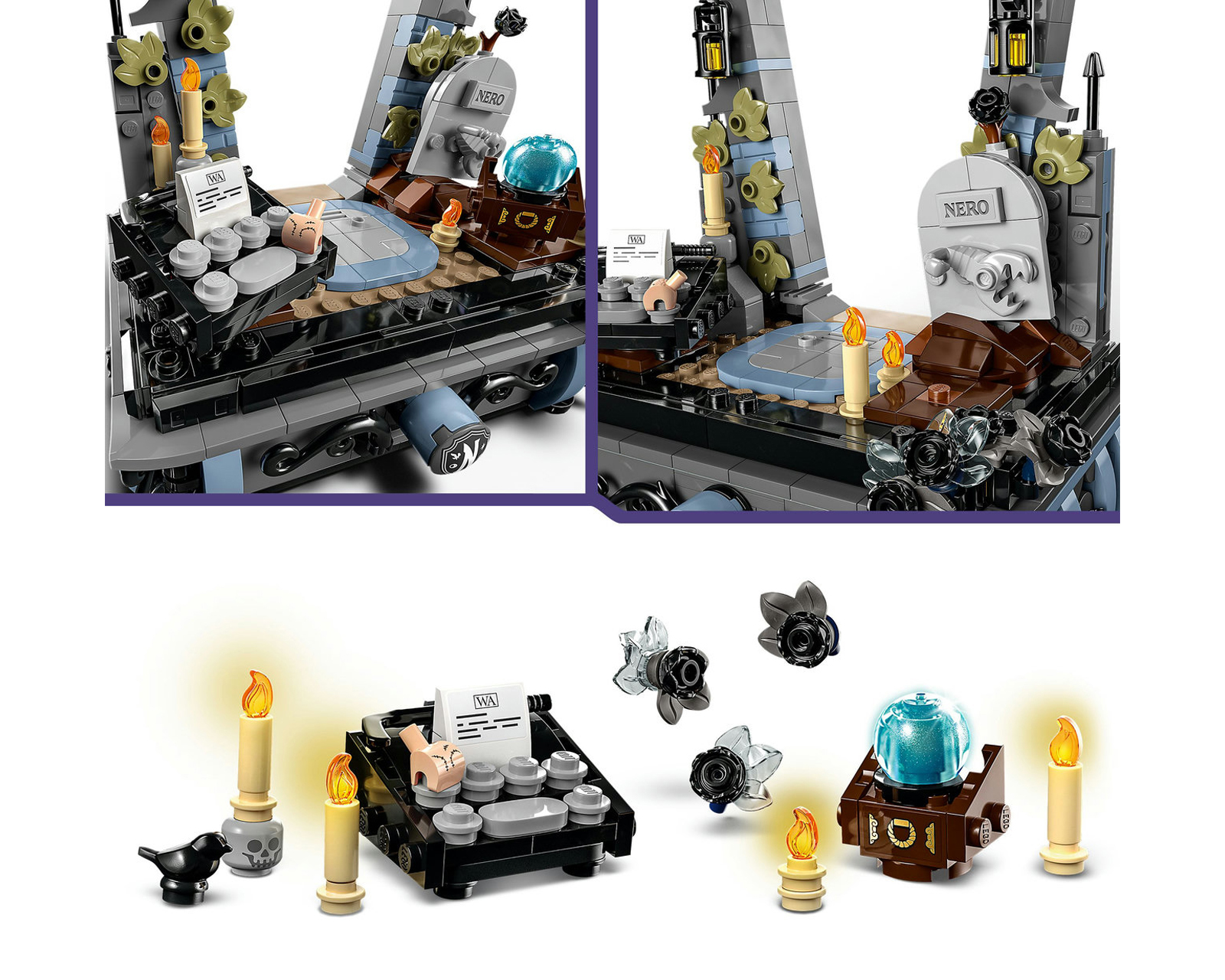 Foto 9 pulgar | Foto 8 | LEGO Wednesday: Merlina Addams