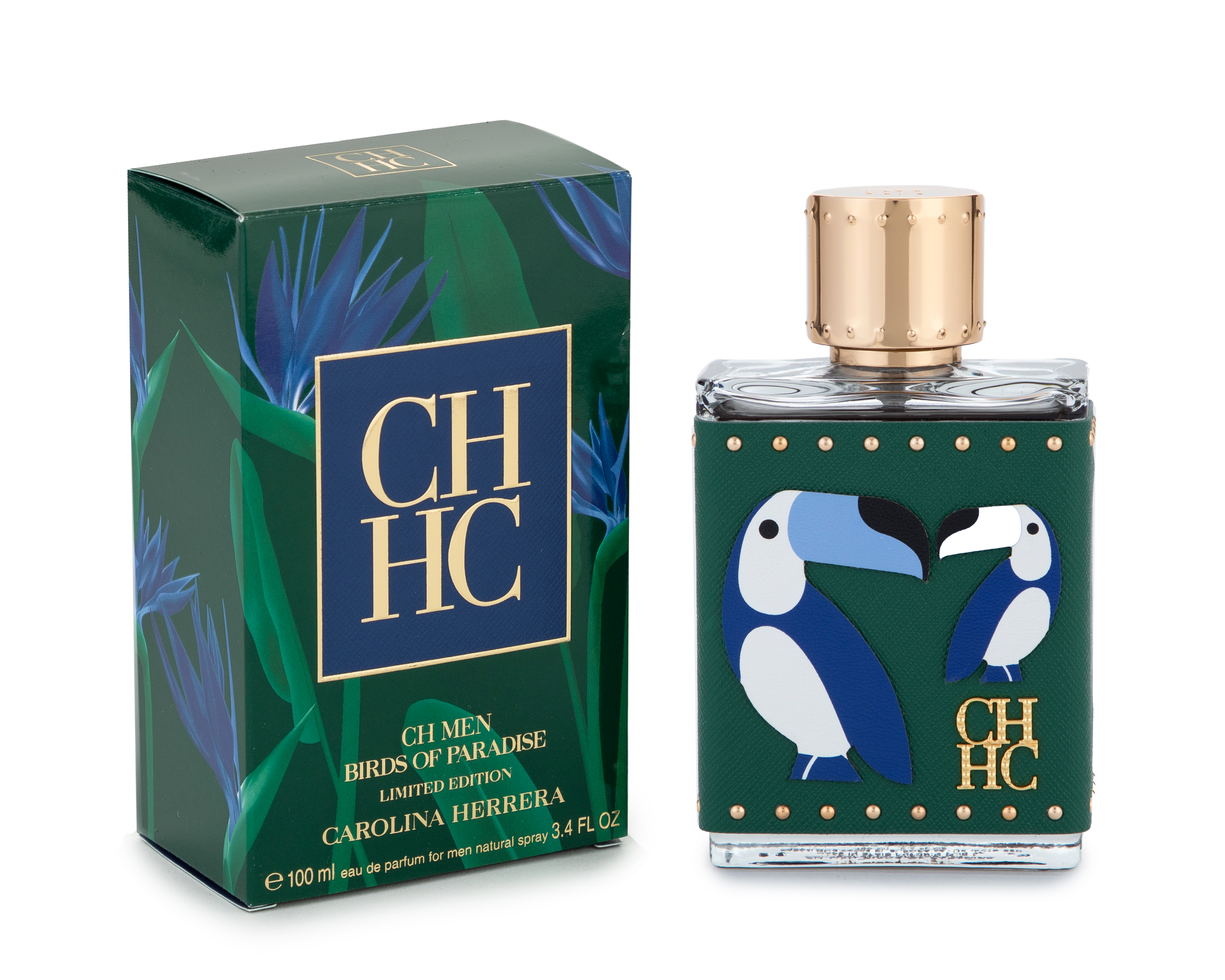 Foto 2 pulgar | Foto 1 | Perfume Carolina Herrera CH Birds Of Paradise for Him Eau de Parfum 100 ml