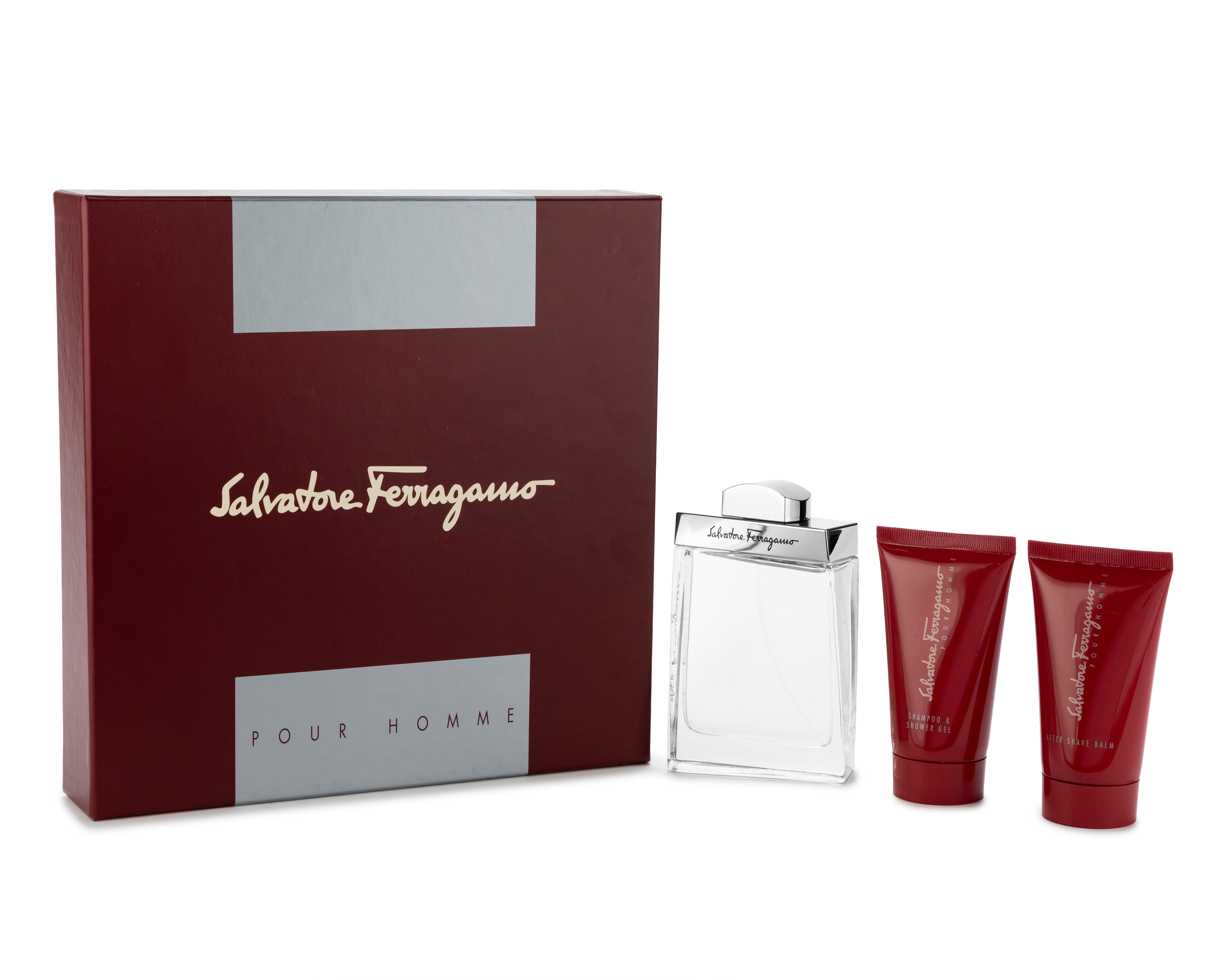 Foto 2 pulgar | Foto 1 | Estuche para Hombre Salvatore Ferragamo Pour Homme 3 Piezas