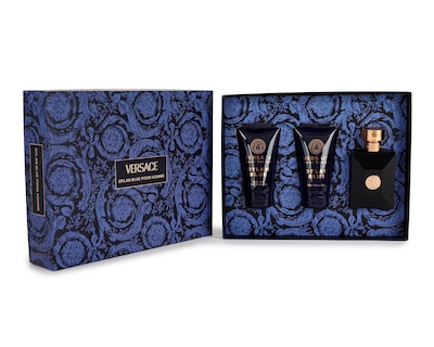 Foto 4 | Foto 4 | Estuche para Hombre Versace Dylan Blue Pour Homme 3 Piezas