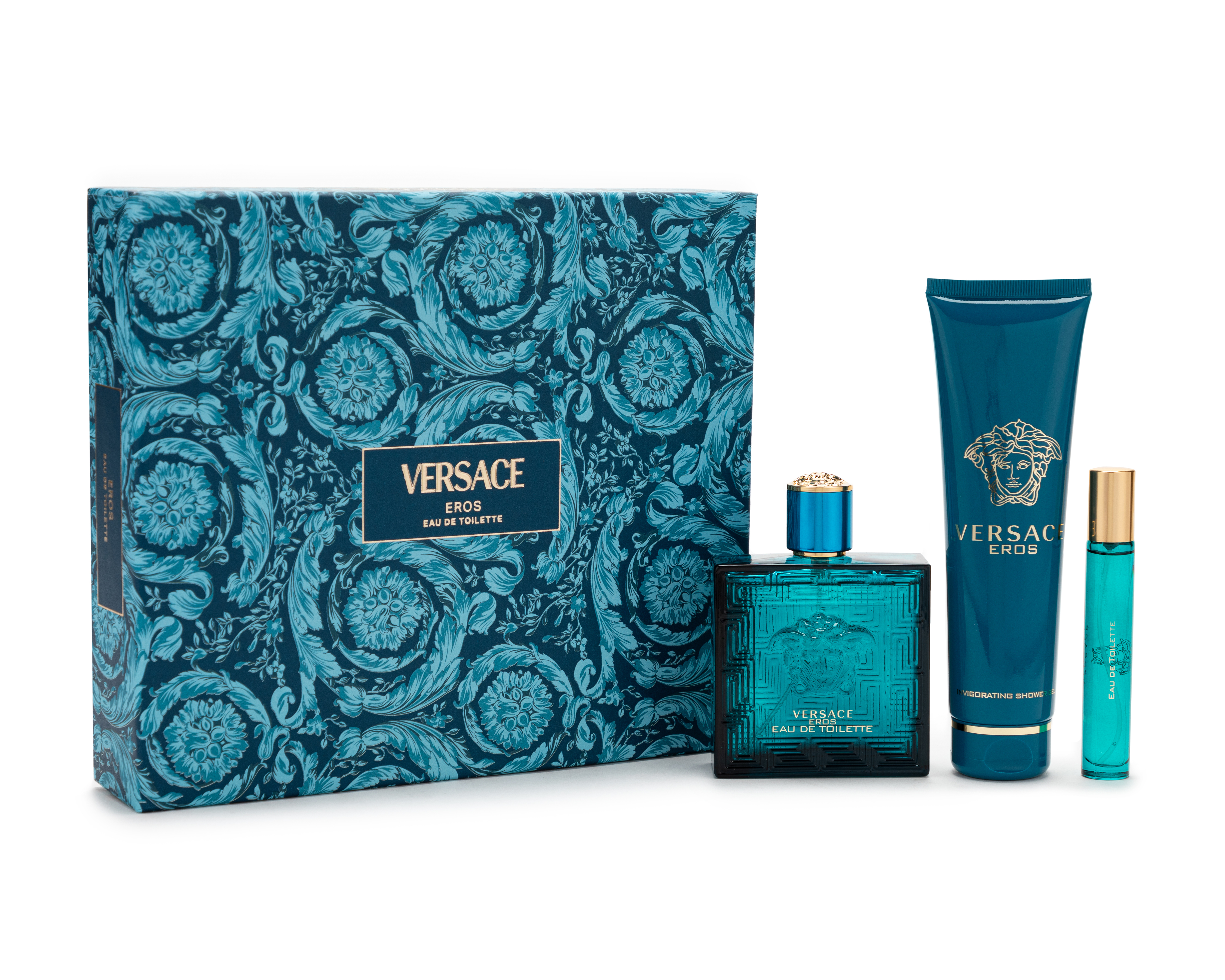 Foto 2 pulgar | Foto 1 | Estuche para Hombre Versace Eros 3 Piezas