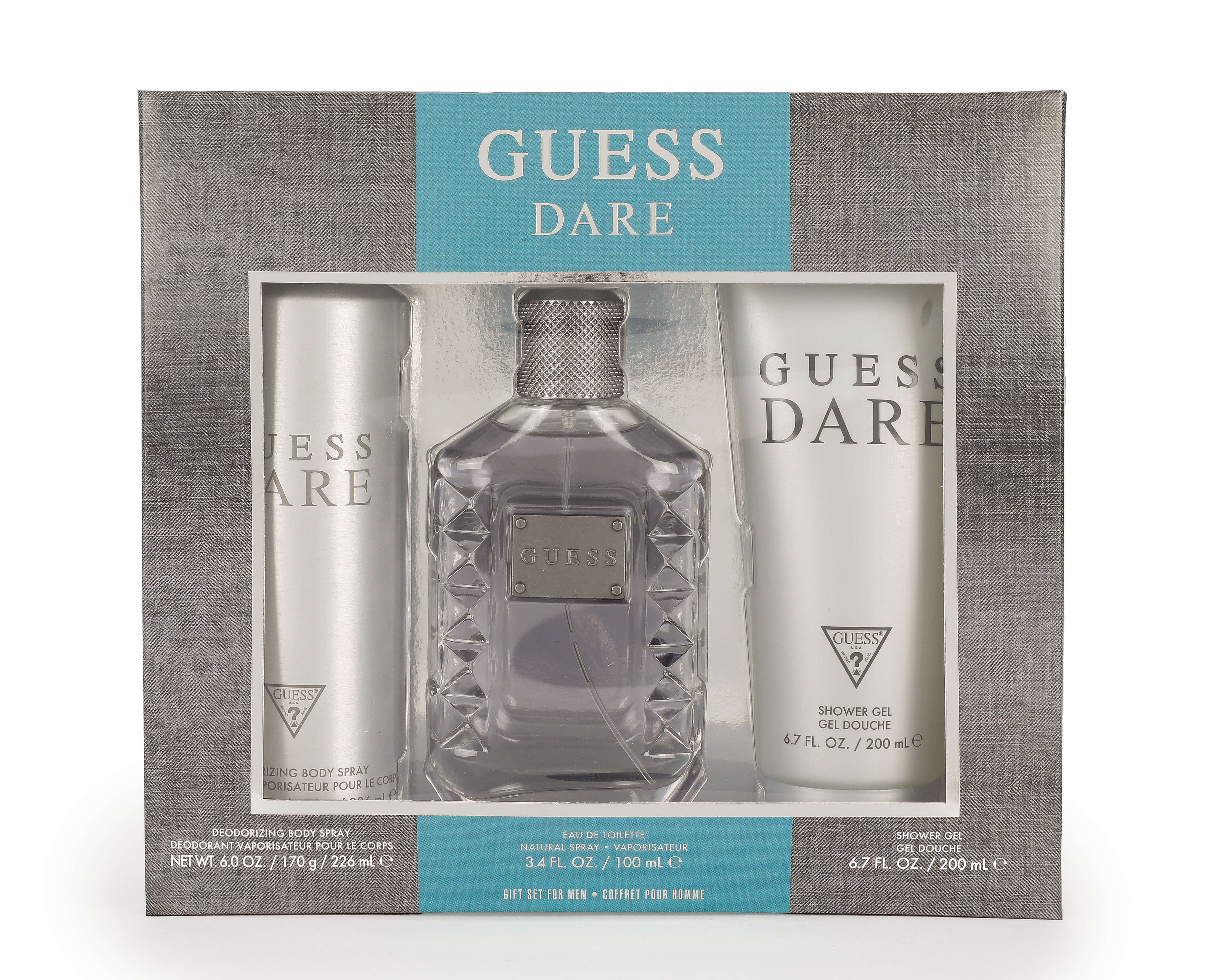 Estuche para Hombre Guess Dare 3 Piezas