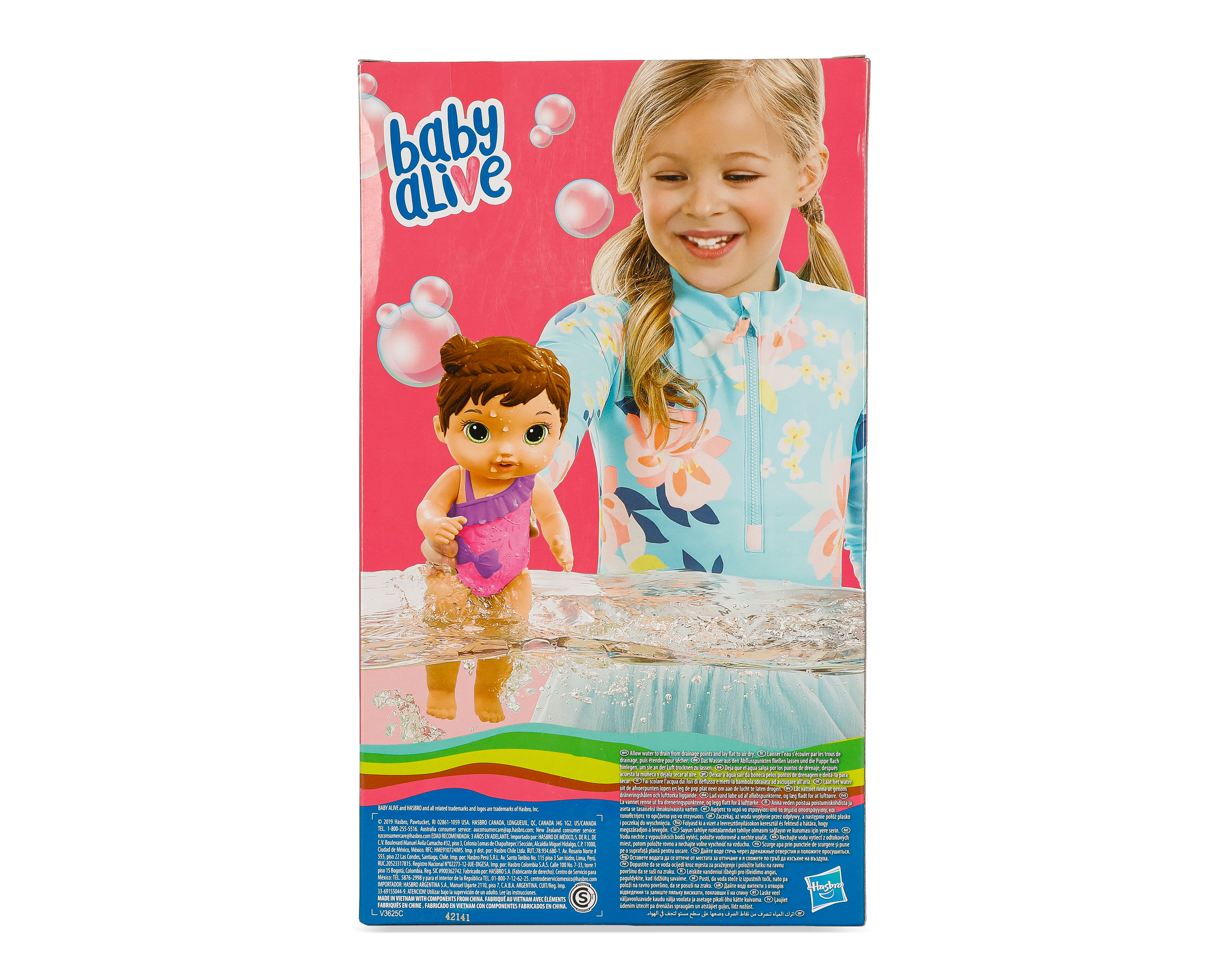 Foto 3 pulgar | Foto 2 | Muñeca Baby Alive Chapoteos y Abrazos