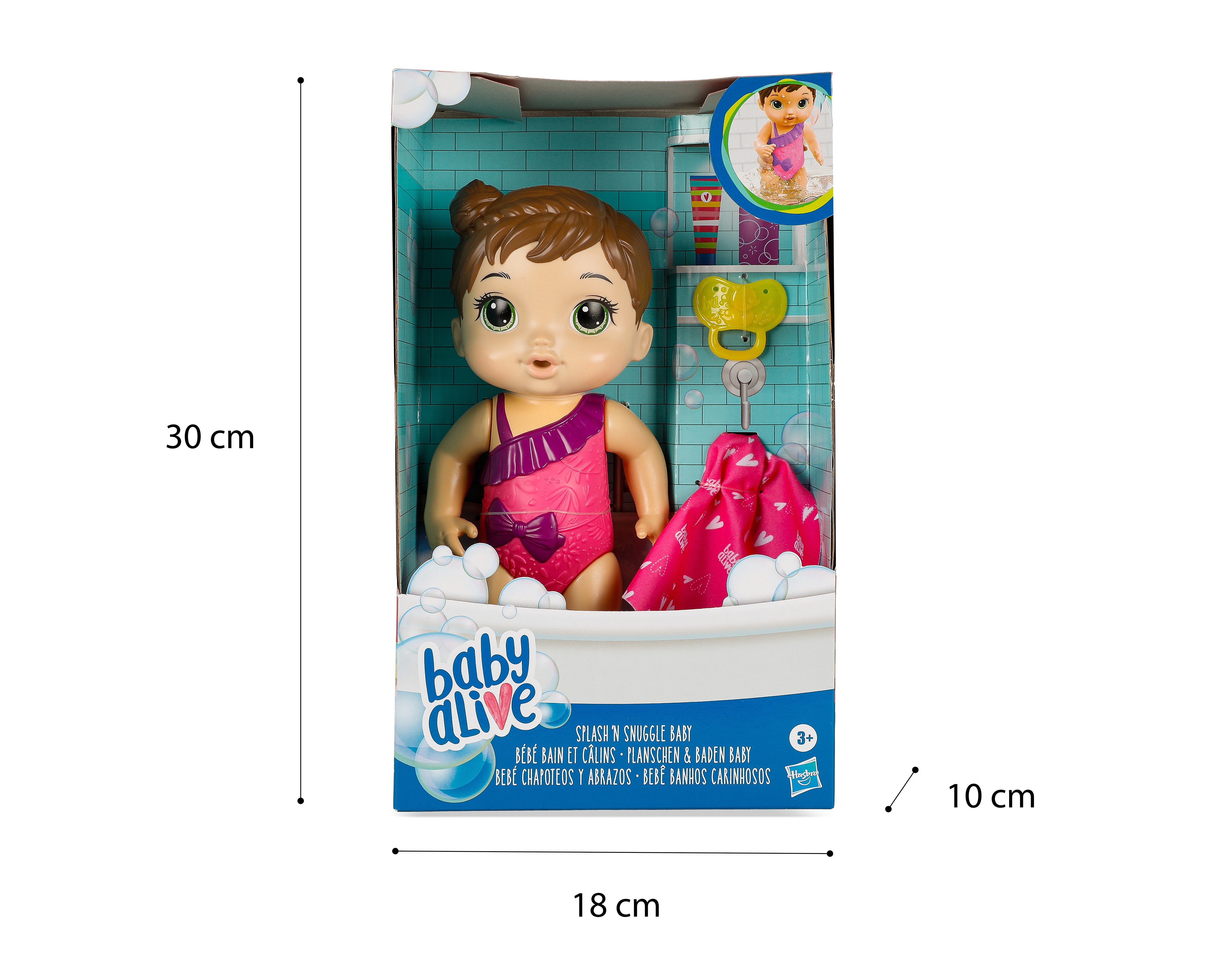 Foto 4 pulgar | Foto 3 | Muñeca Baby Alive Chapoteos y Abrazos