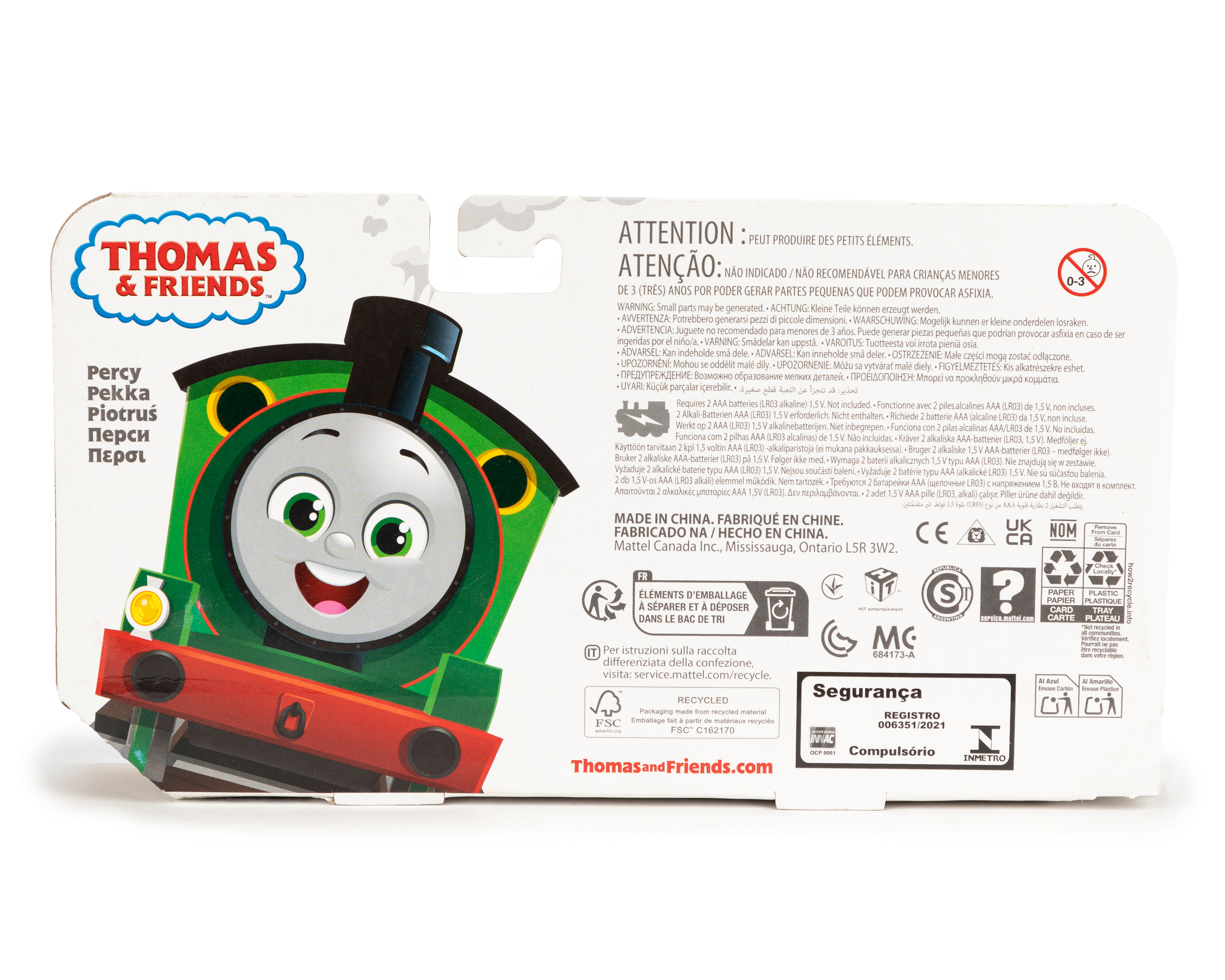 Foto 3 pulgar | Foto 2 | Tren Fisher Price Thomas & Friends
