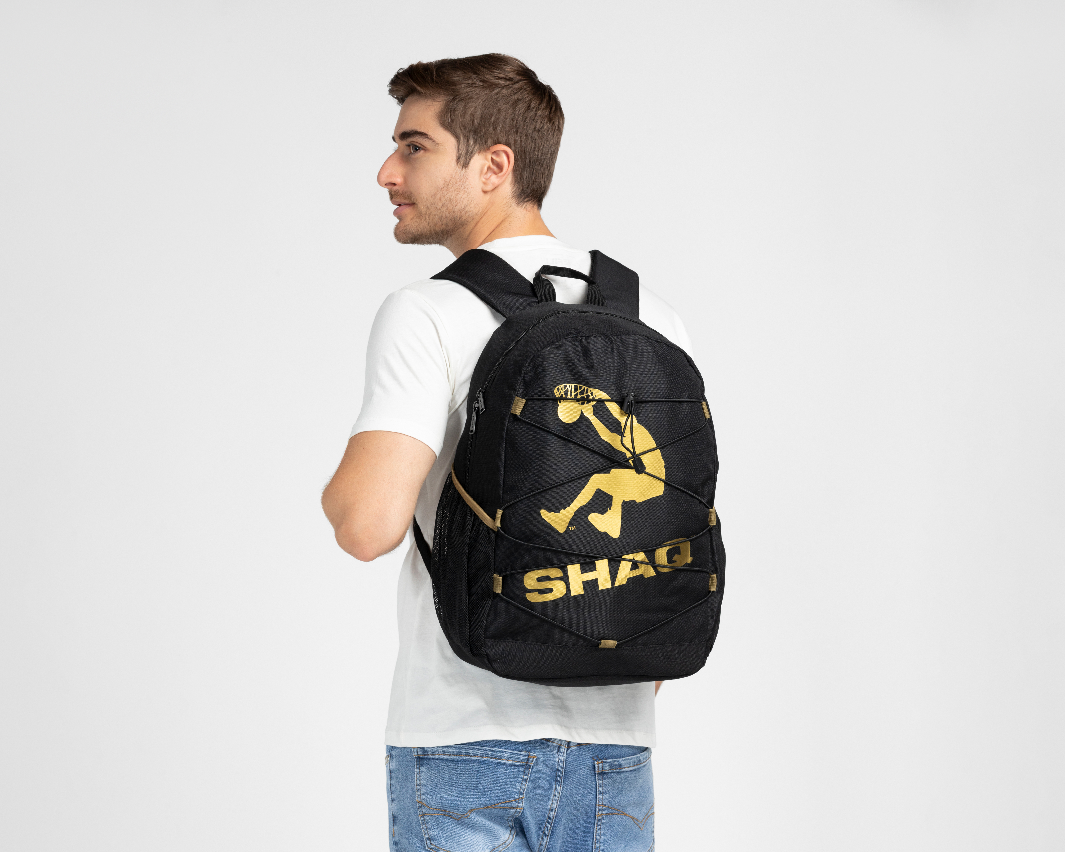Foto 9 pulgar | Foto 8 | Mochila Shaq Negra