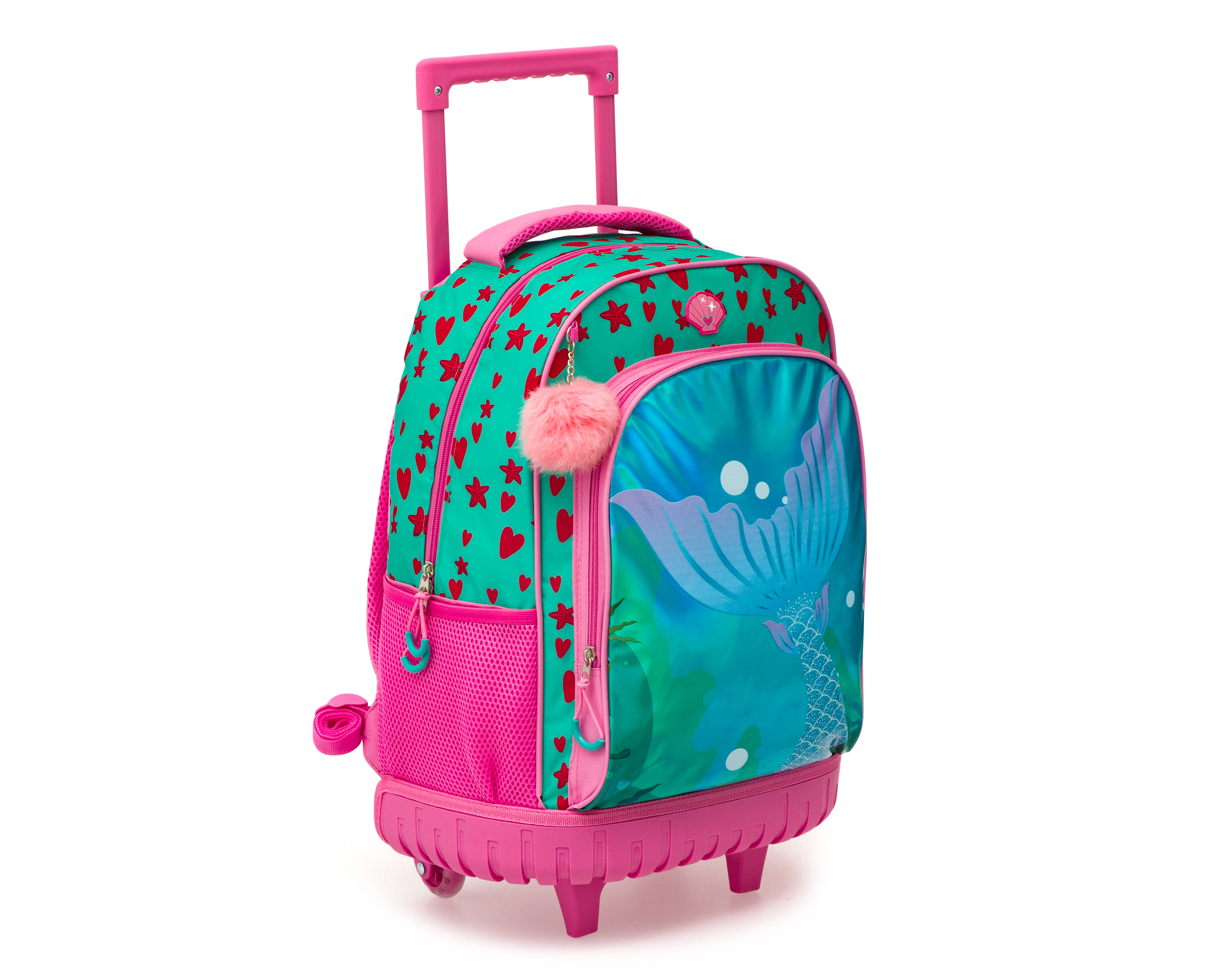 Foto 2 | Foto 2 | Mochila con Ruedas Girls Attitude Turquesa y Rosa