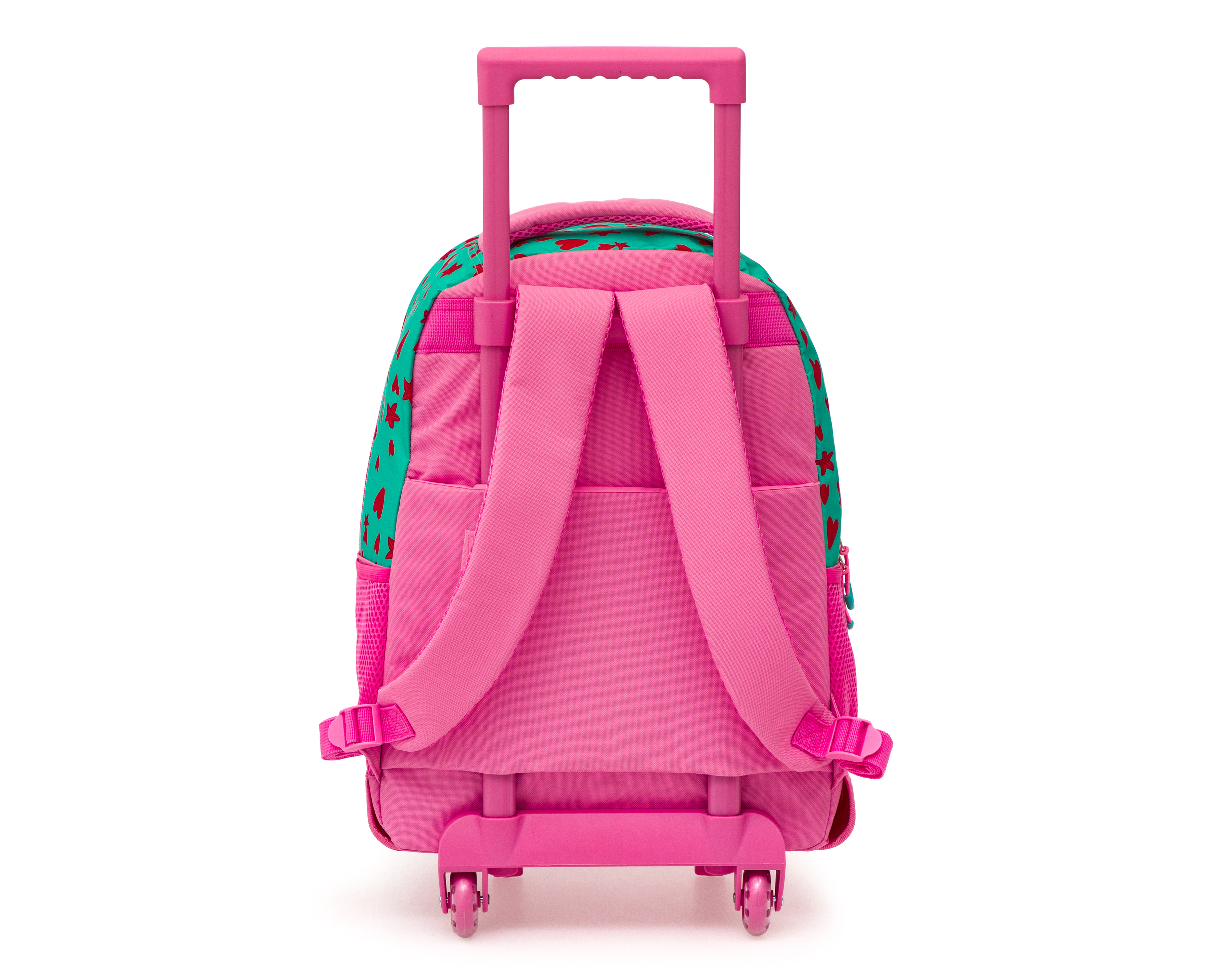 Foto 4 pulgar | Foto 3 | Mochila con Ruedas Girls Attitude Turquesa y Rosa