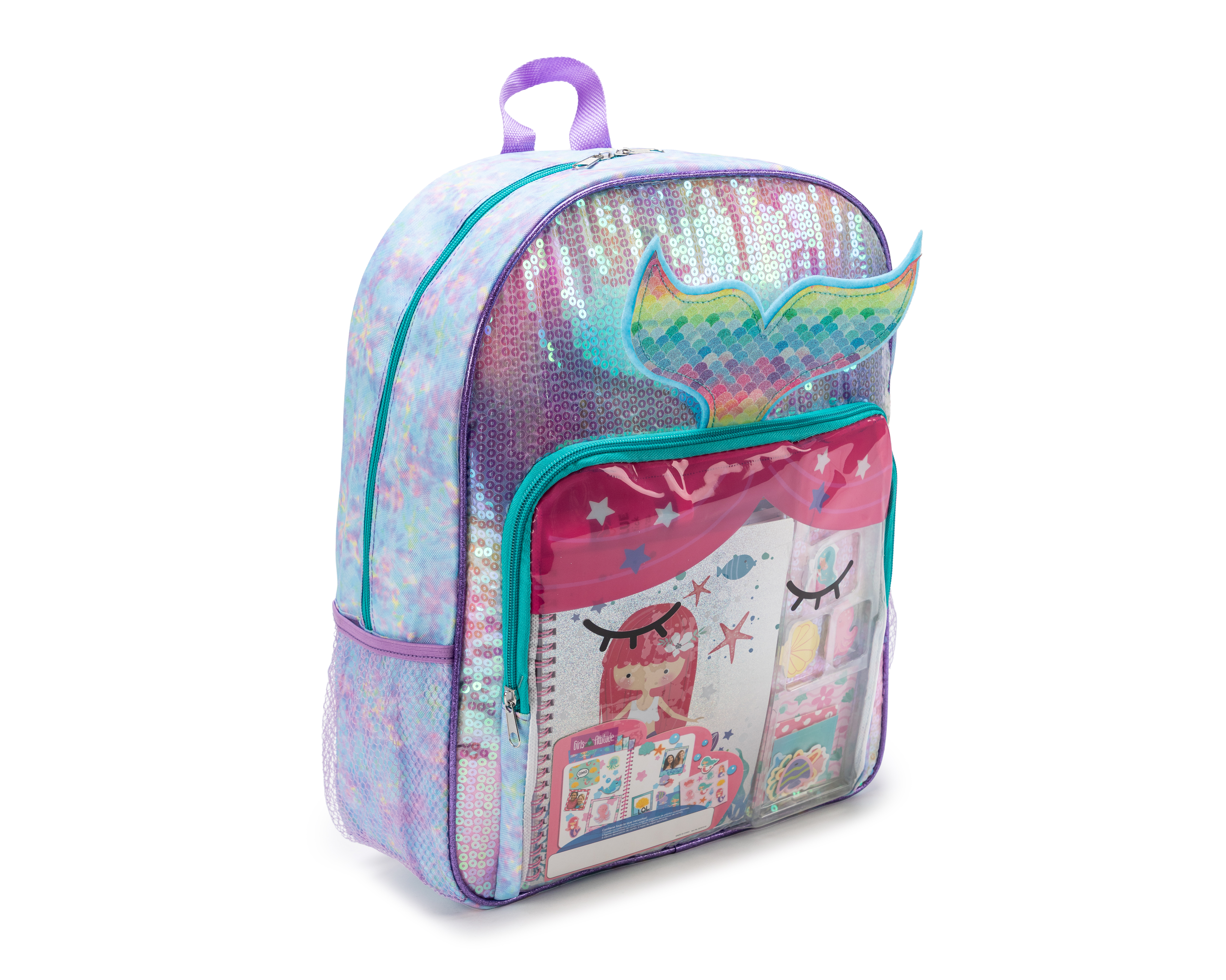 Foto 3 pulgar | Foto 2 | Mochila Girls Attitude con Estampado