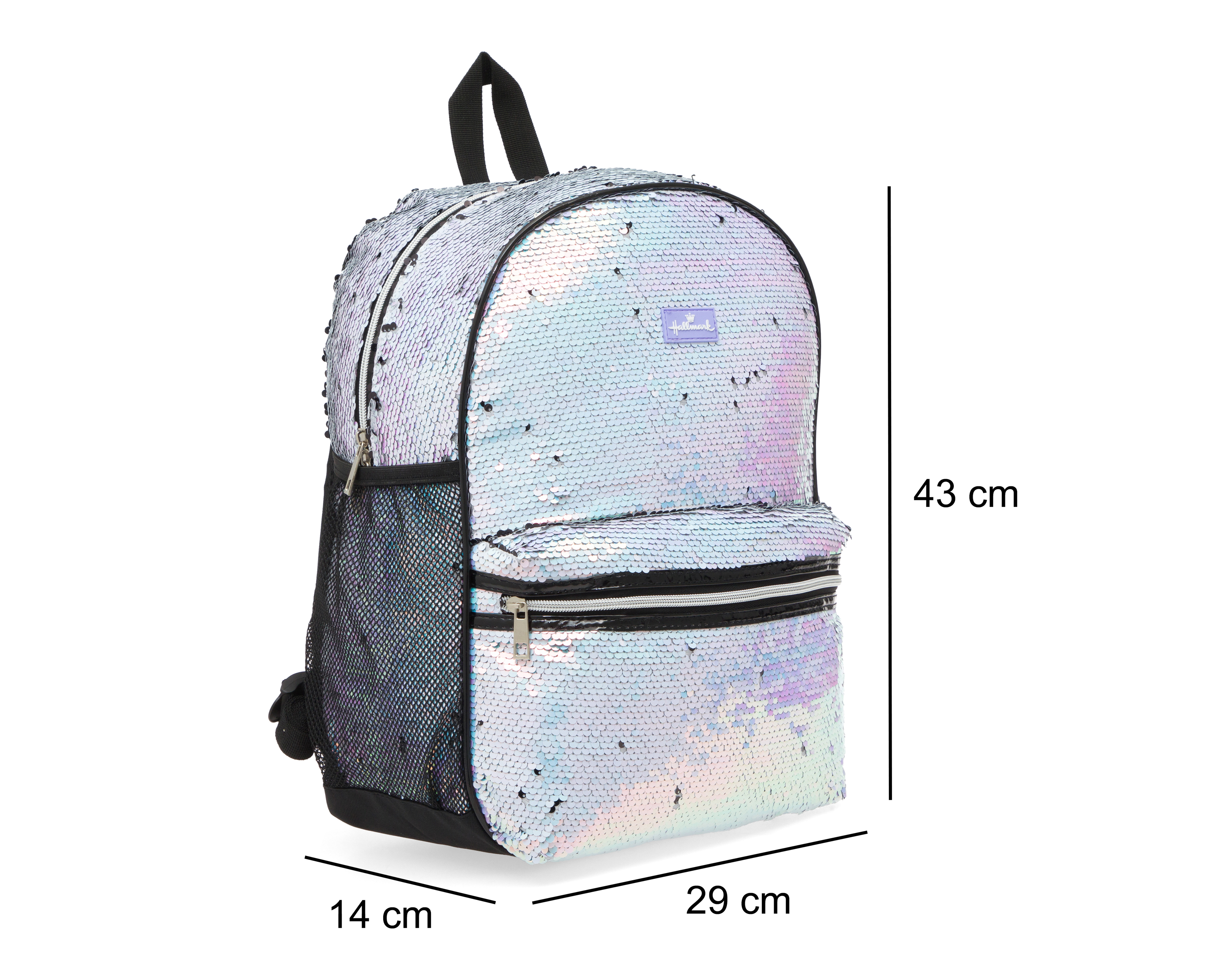 Foto 8 pulgar | Foto 7 | Mochila Escolar Hallmark con Lentejuelas