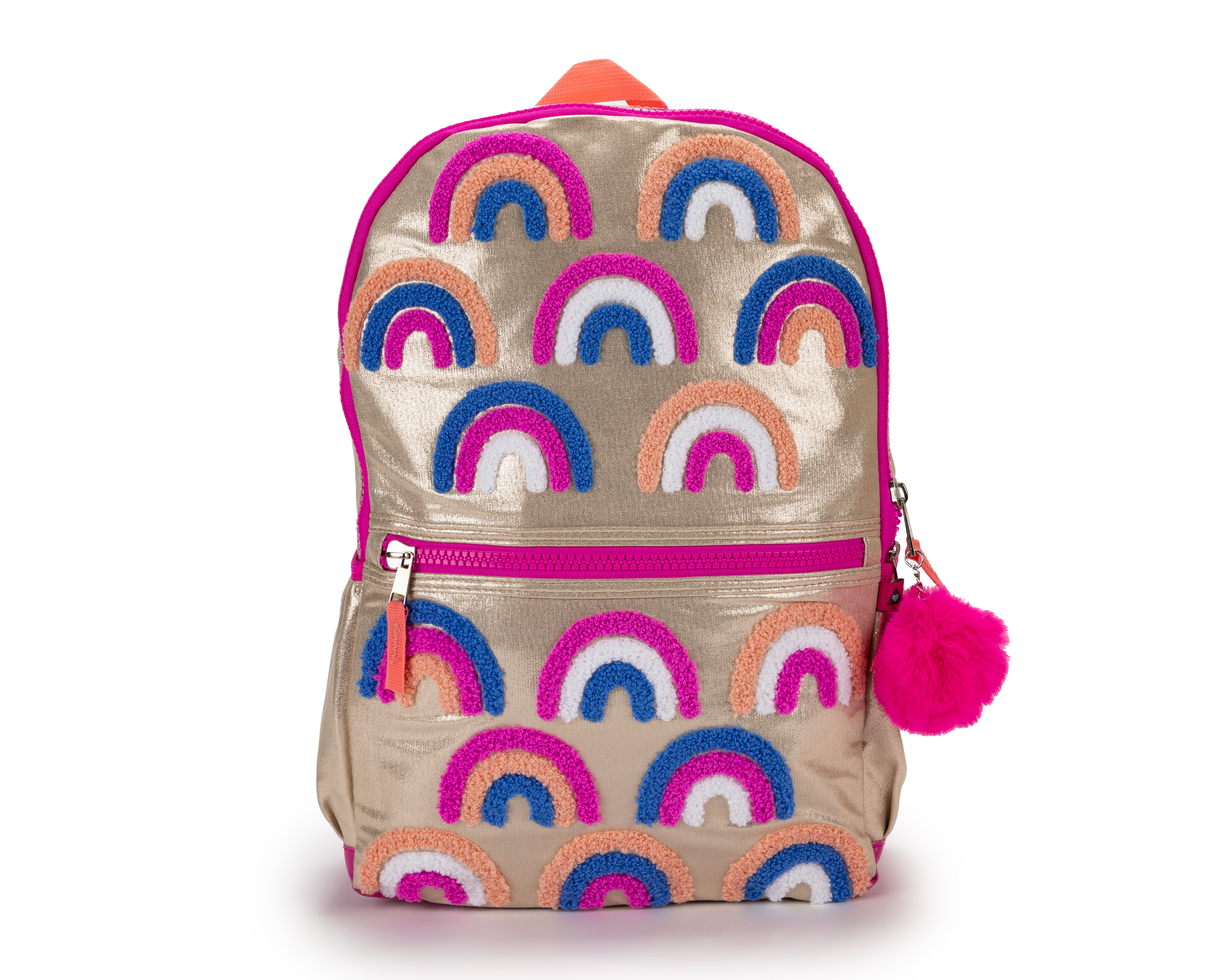 Mochila Escolar Girls Attitude Dorada