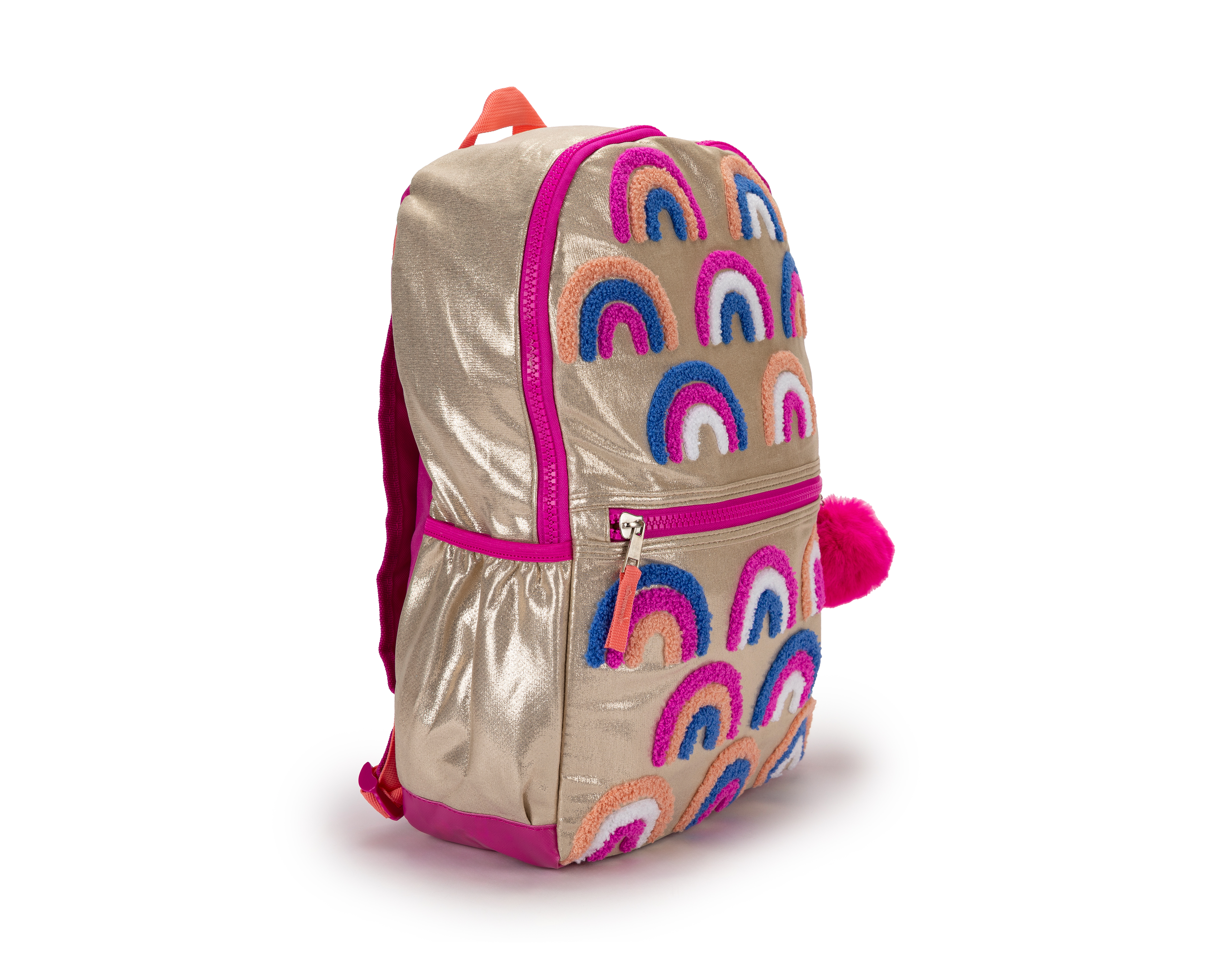 Foto 3 pulgar | Foto 2 | Mochila Escolar Girls Attitude Dorada