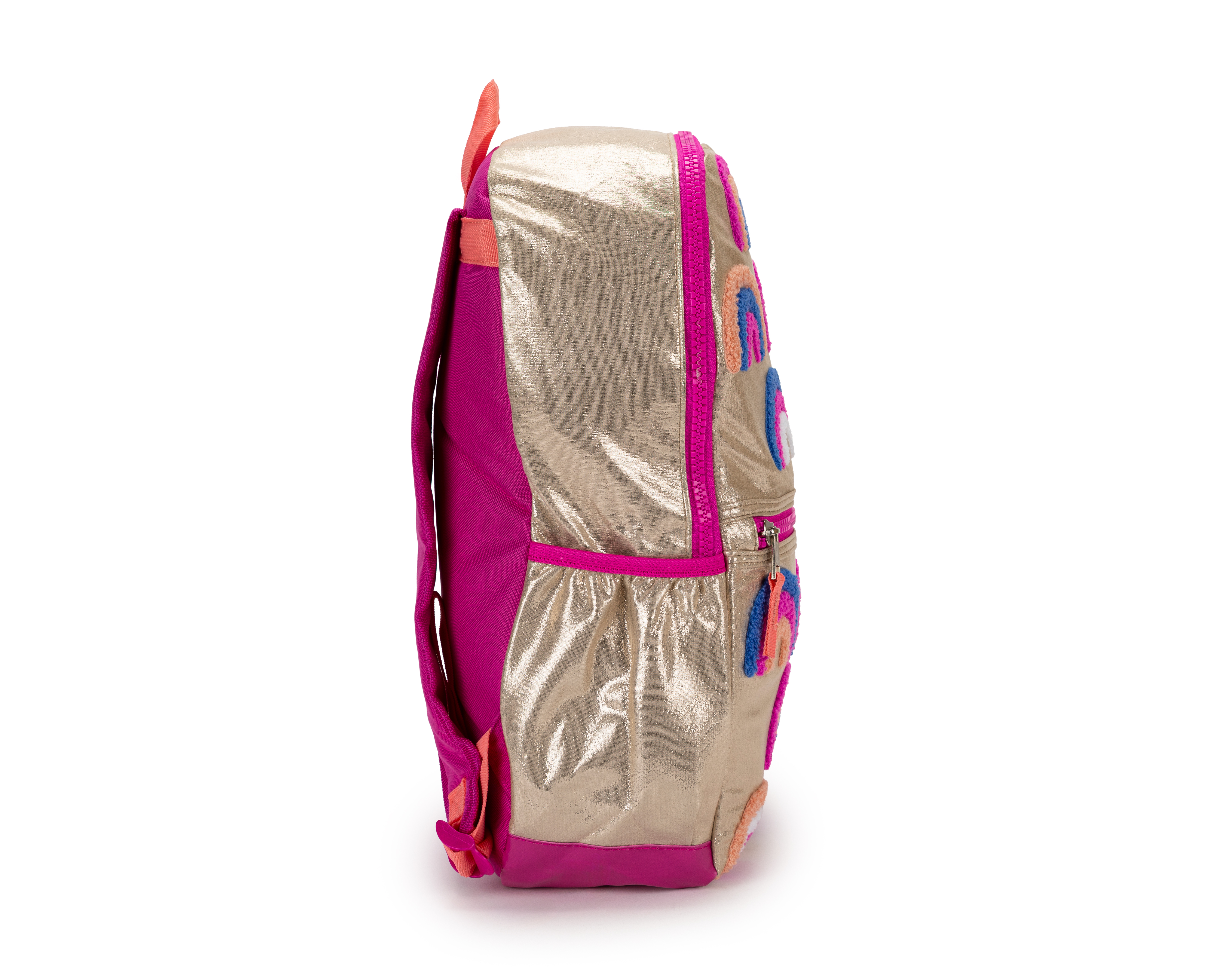 Foto 4 pulgar | Foto 3 | Mochila Escolar Girls Attitude Dorada