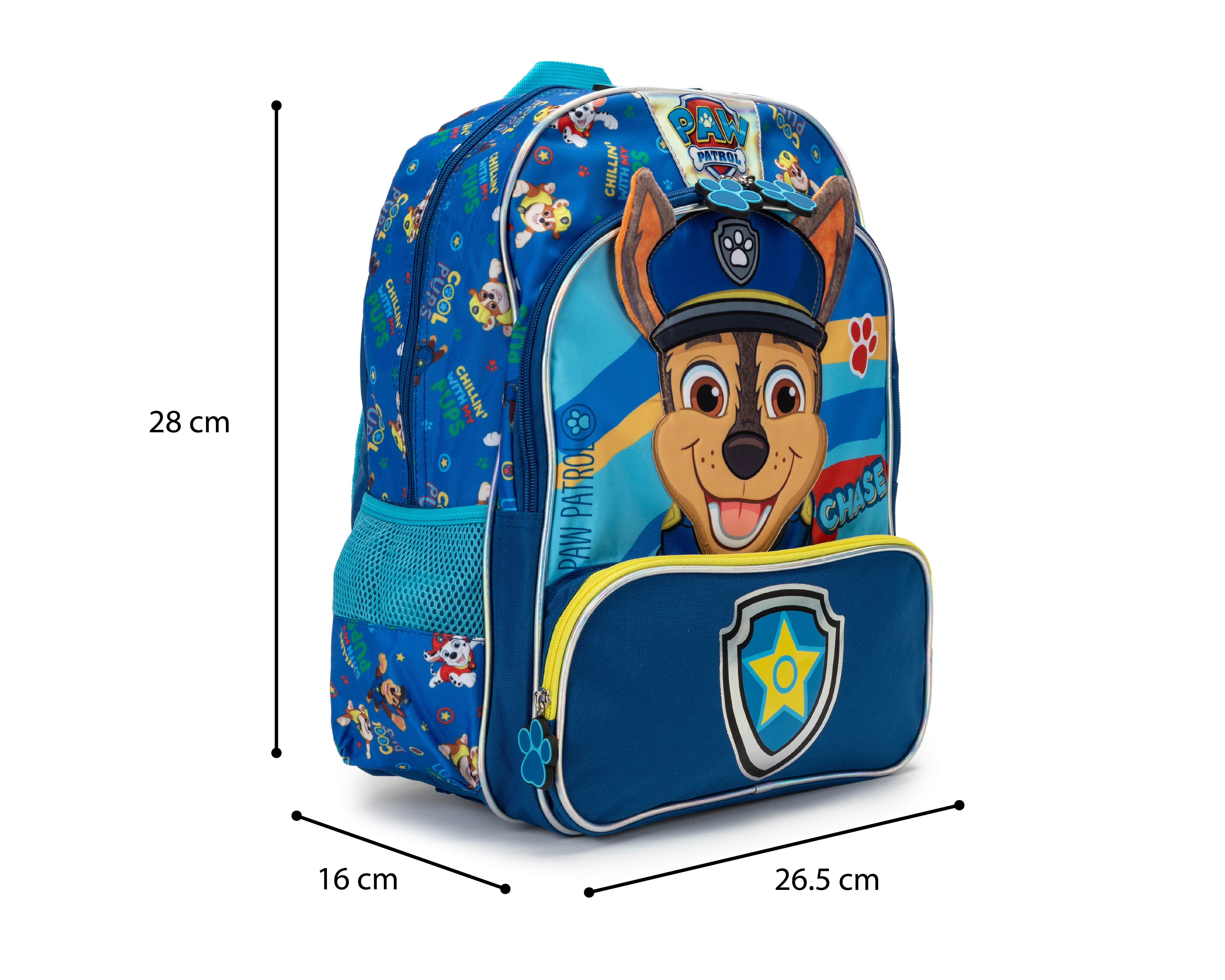 Foto 8 pulgar | Foto 7 | Mochila Paw Patrol Azul
