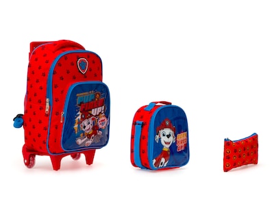 Foto 3 | Foto 3 | Mochila con Ruedas Paw Patrol con Lonchera y Lapicera