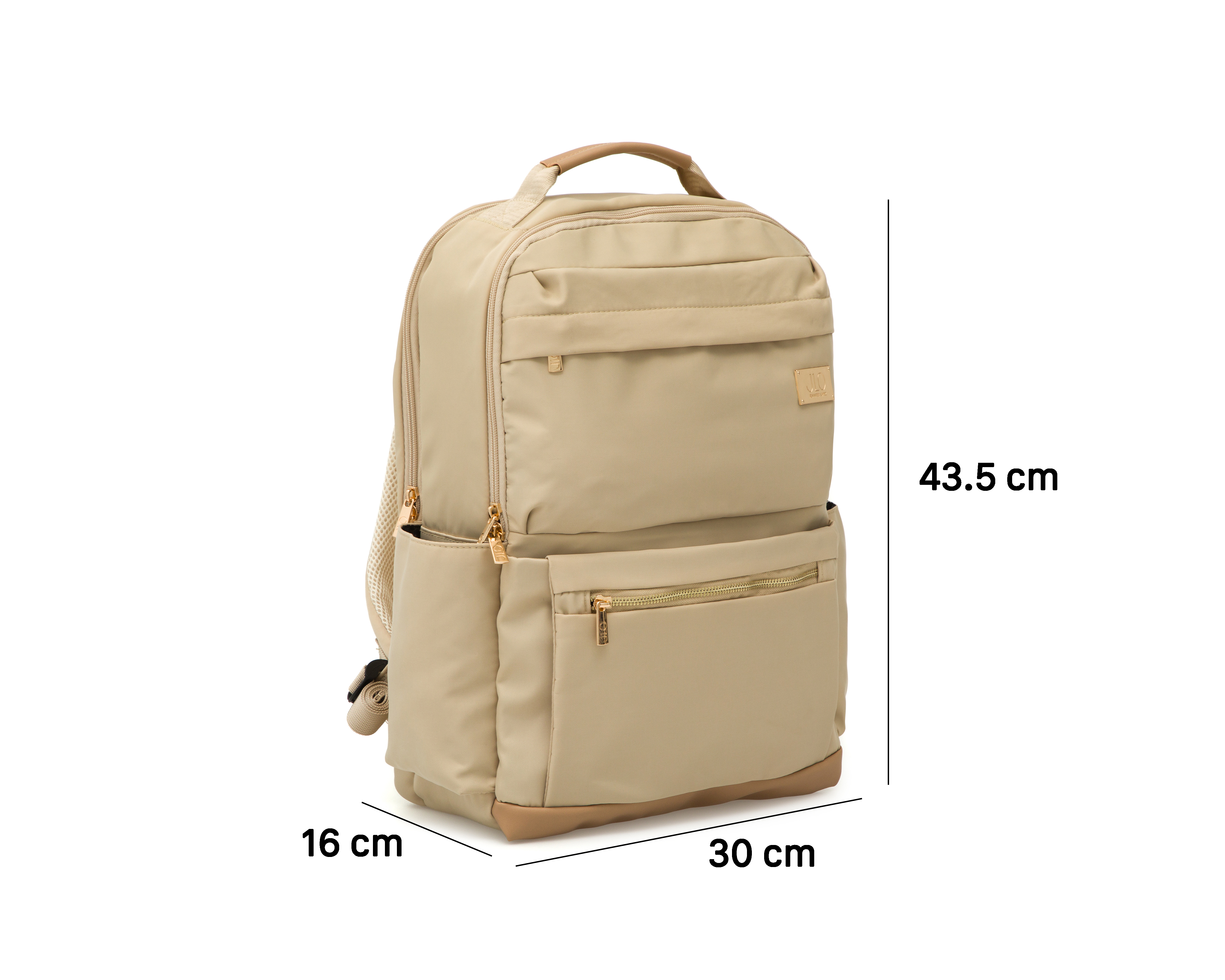 Foto 8 pulgar | Foto 7 | Mochila Jennifer Lopez Beige