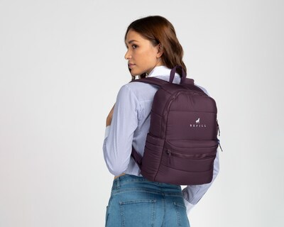 Foto 8 | Foto 8 | Mochila Escolar Refill Morada