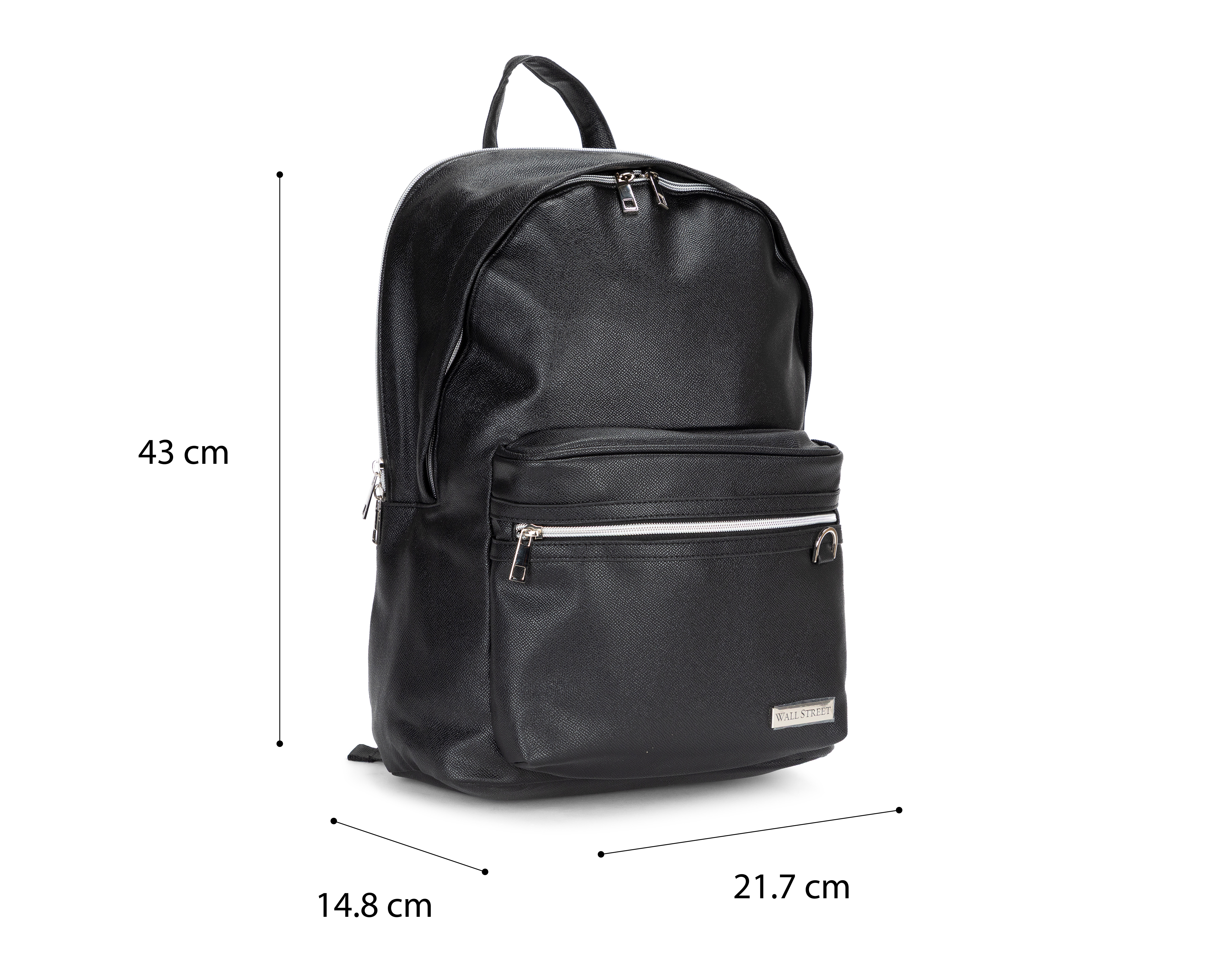 Foto 8 pulgar | Foto 7 | Mochila Wall Street Negra