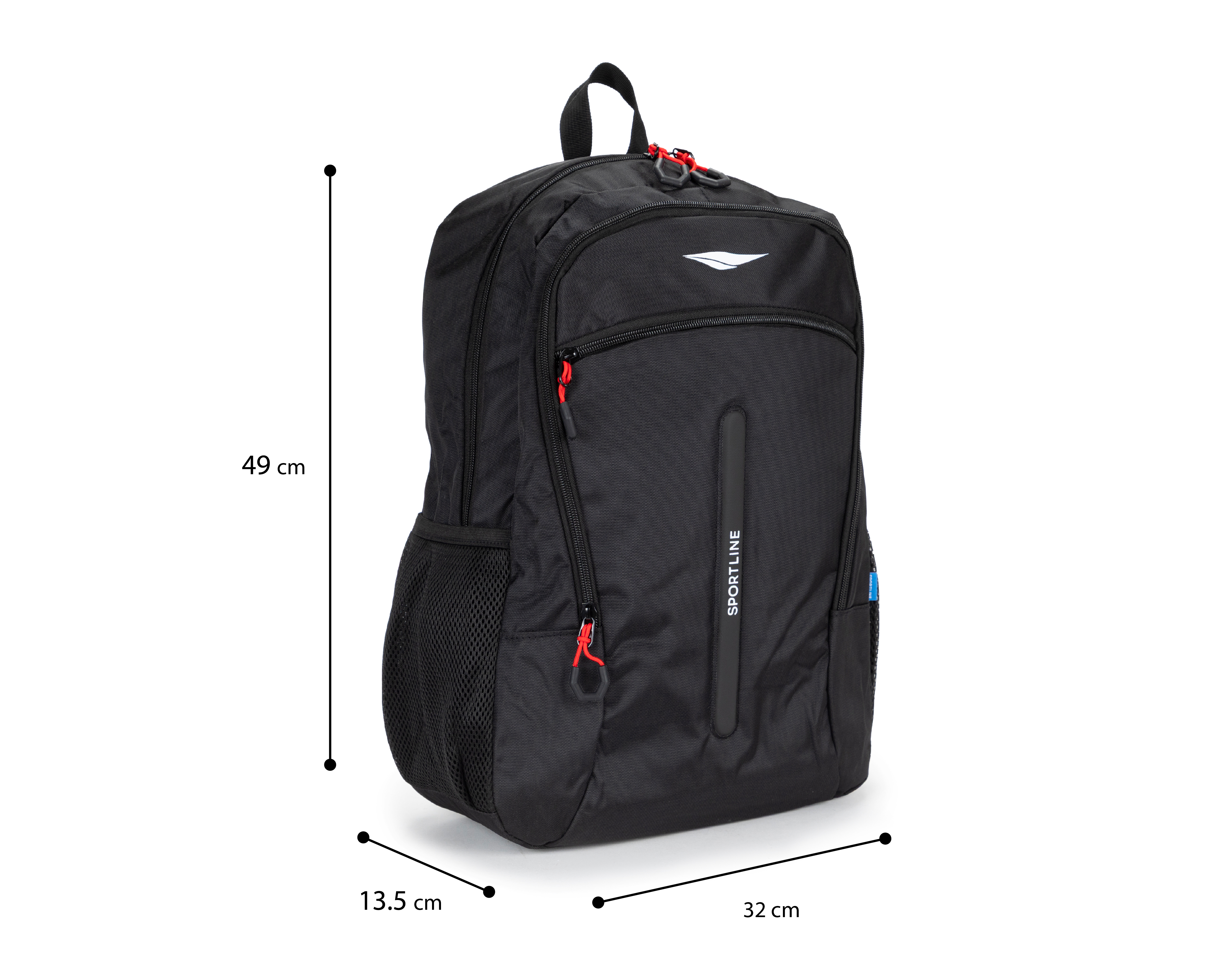 Foto 8 pulgar | Foto 7 | Mochila Sportline Negra