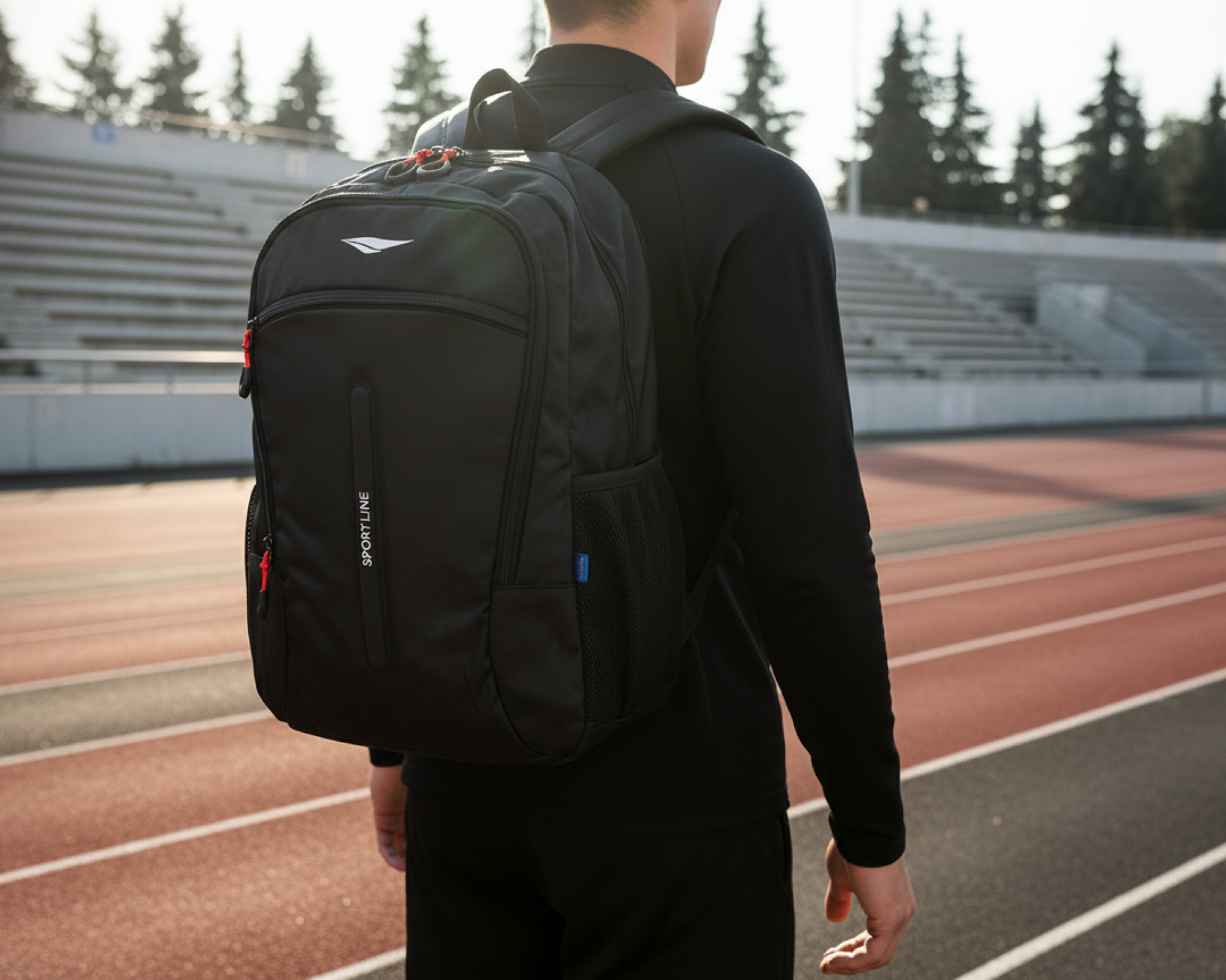 Foto 9 pulgar | Foto 8 | Mochila Sportline Negra