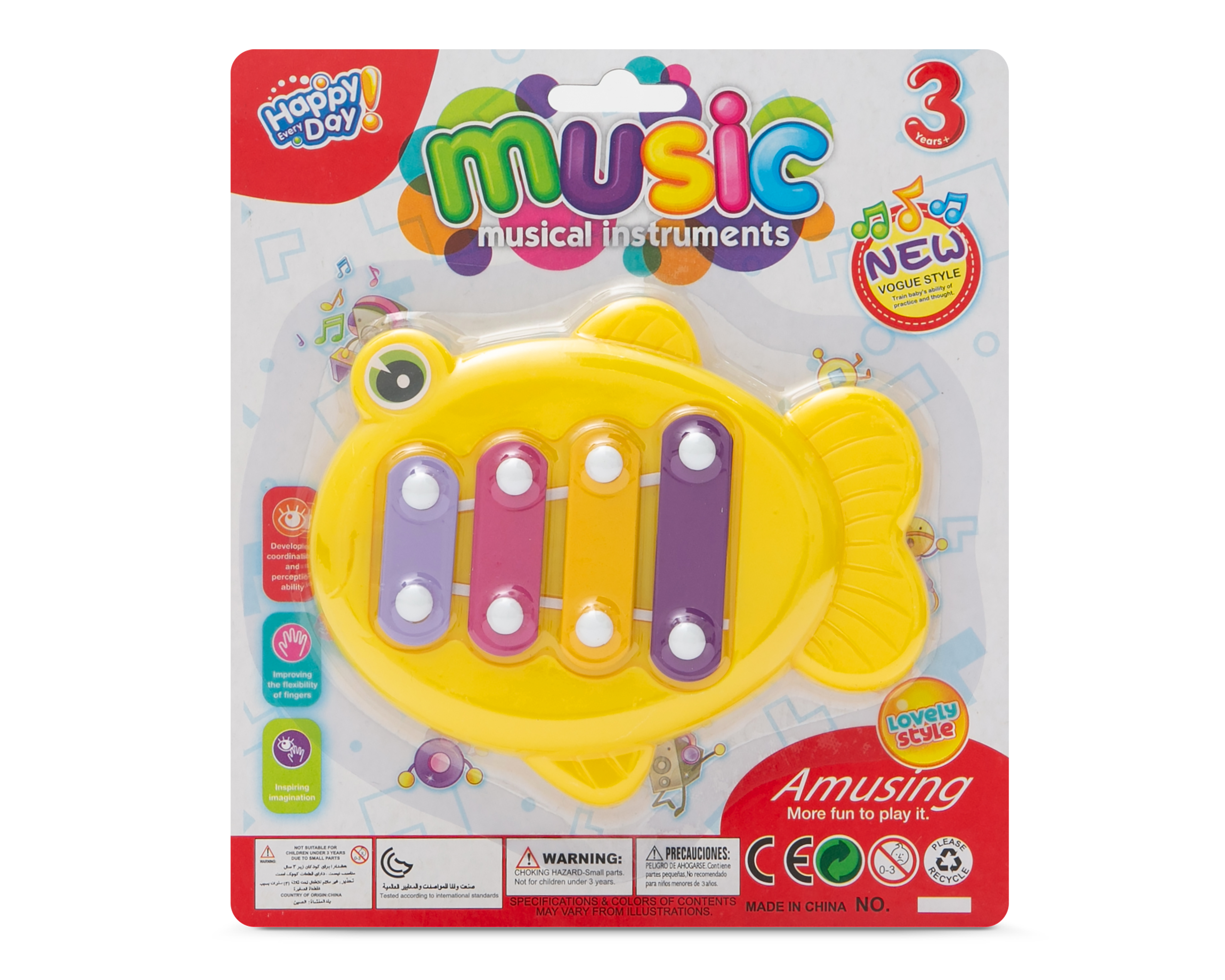 Foto 6 pulgar | Foto 5 | Piano de Juguete Happy Day para Bebé