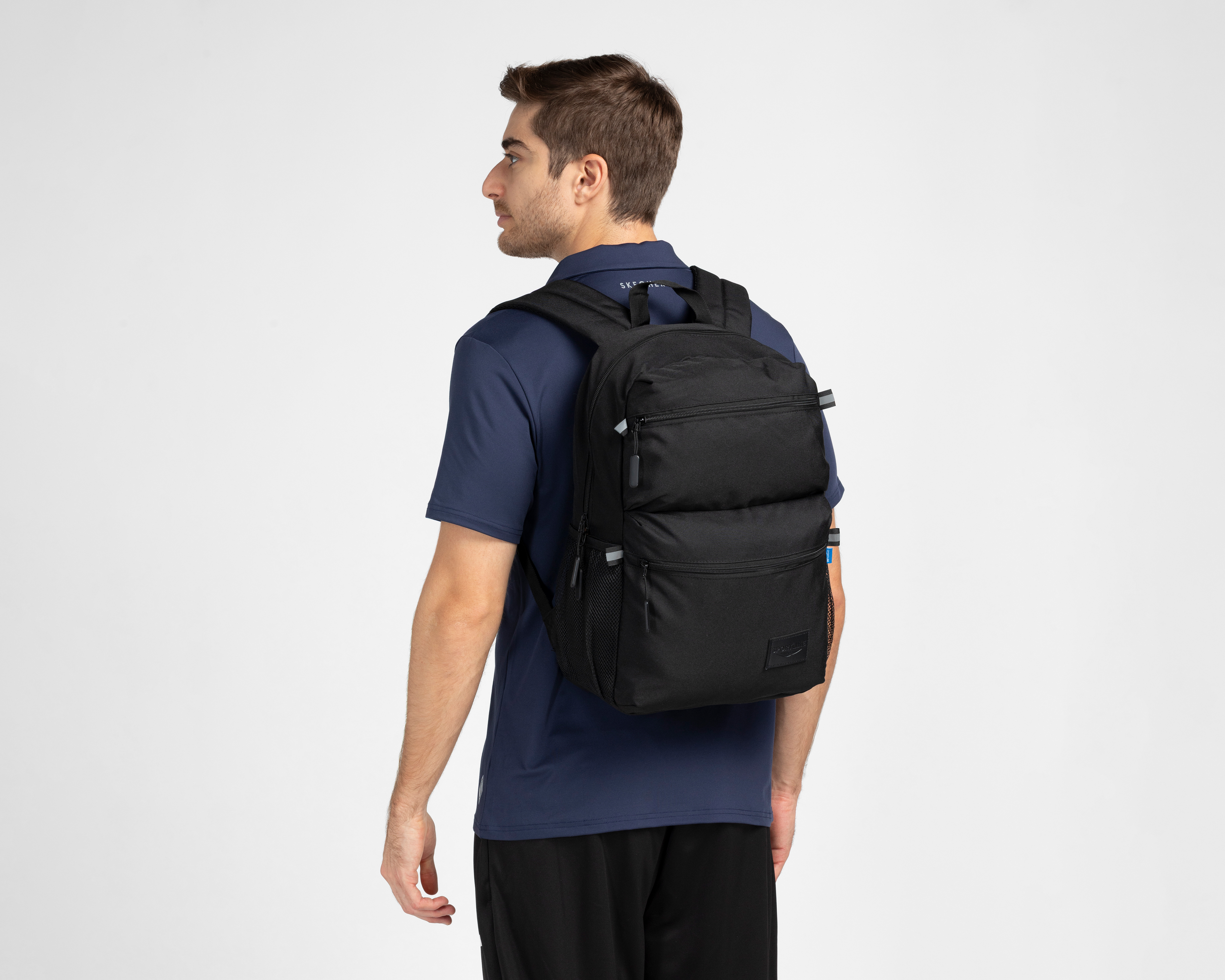 Foto 9 pulgar | Foto 8 | Mochila Sportline Negra