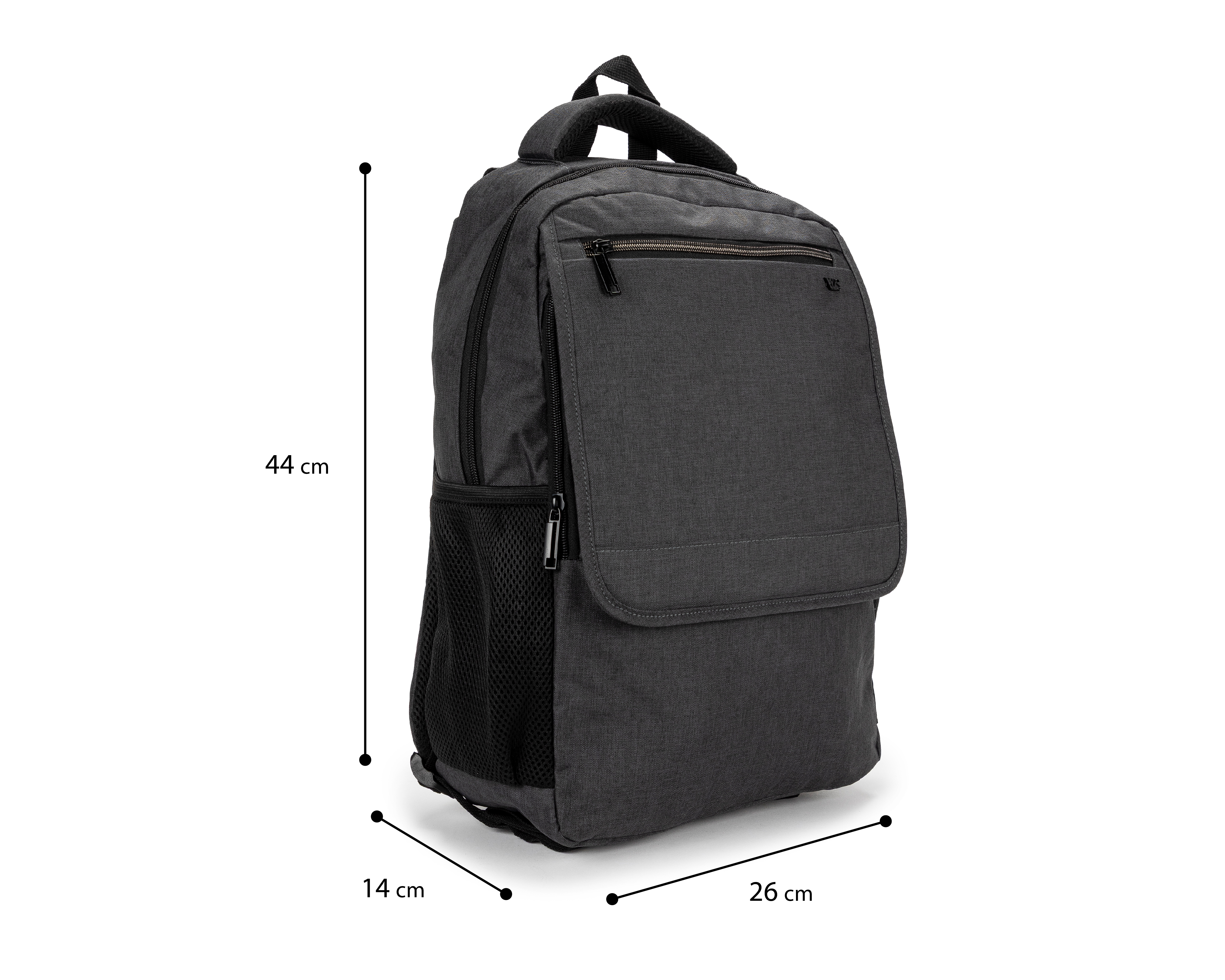 Foto 8 pulgar | Foto 7 | Mochila Wall Street Gris