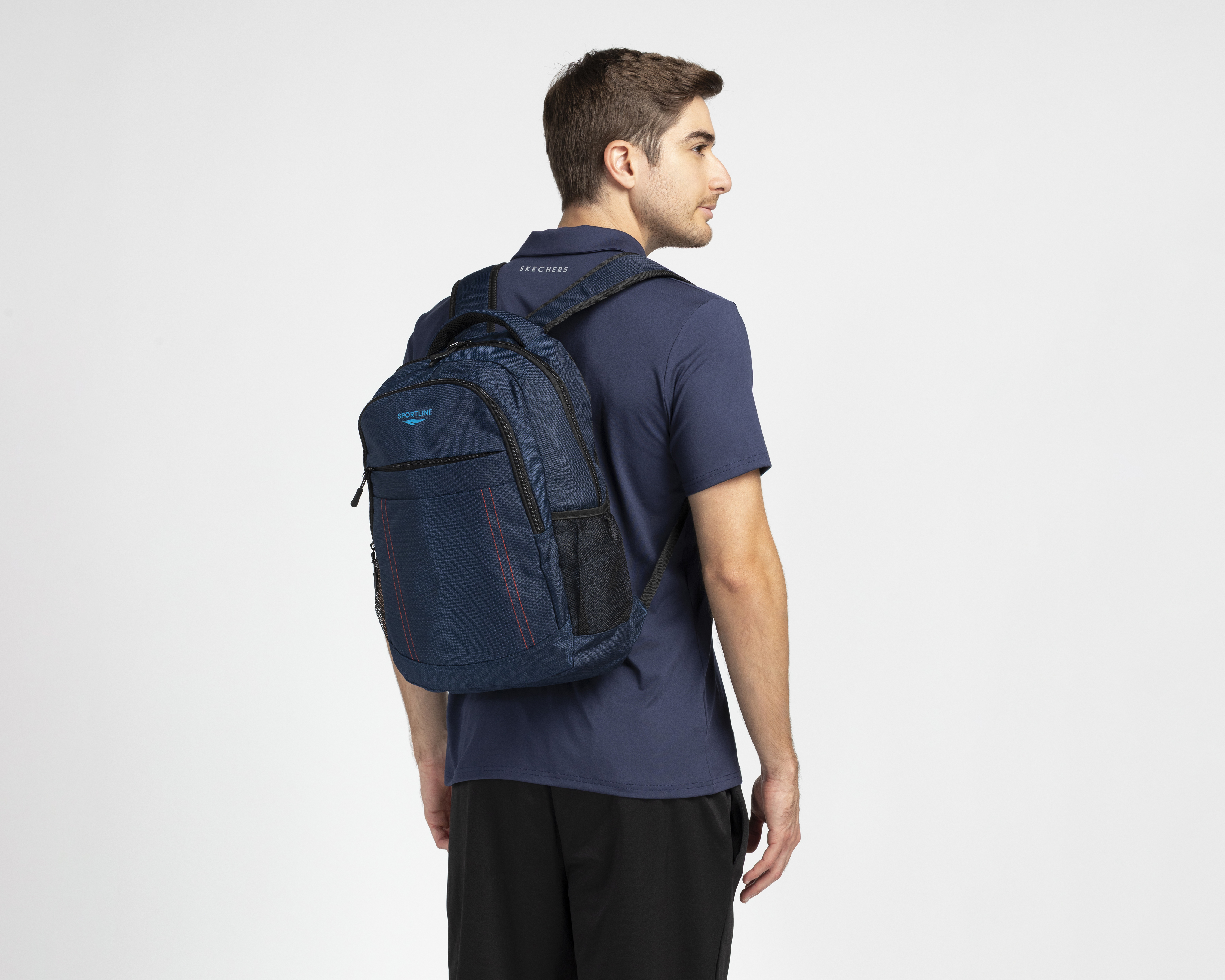 Foto 9 pulgar | Foto 8 | Mochila Sportline Azul