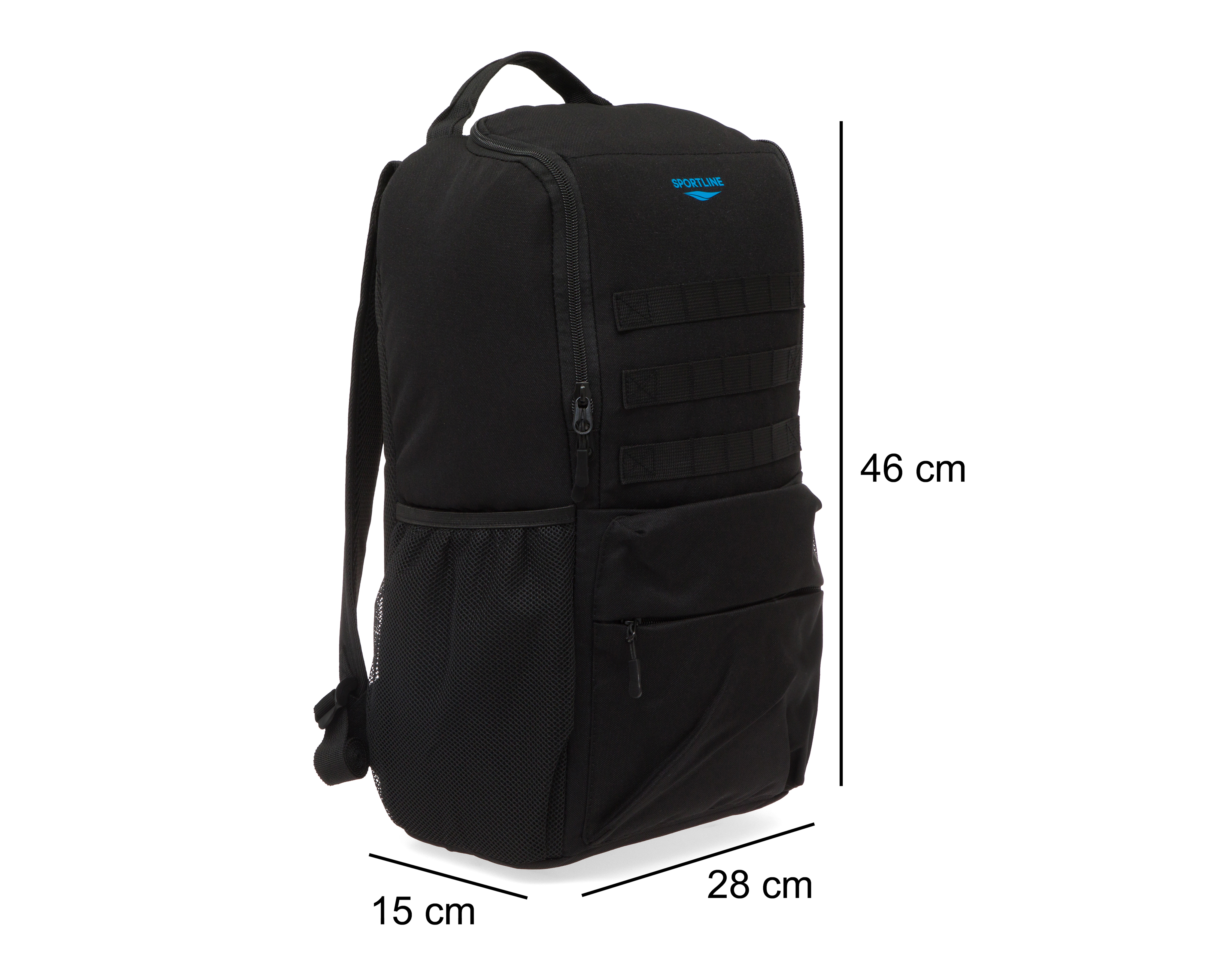Foto 8 pulgar | Foto 7 | Mochila Sportline Negra