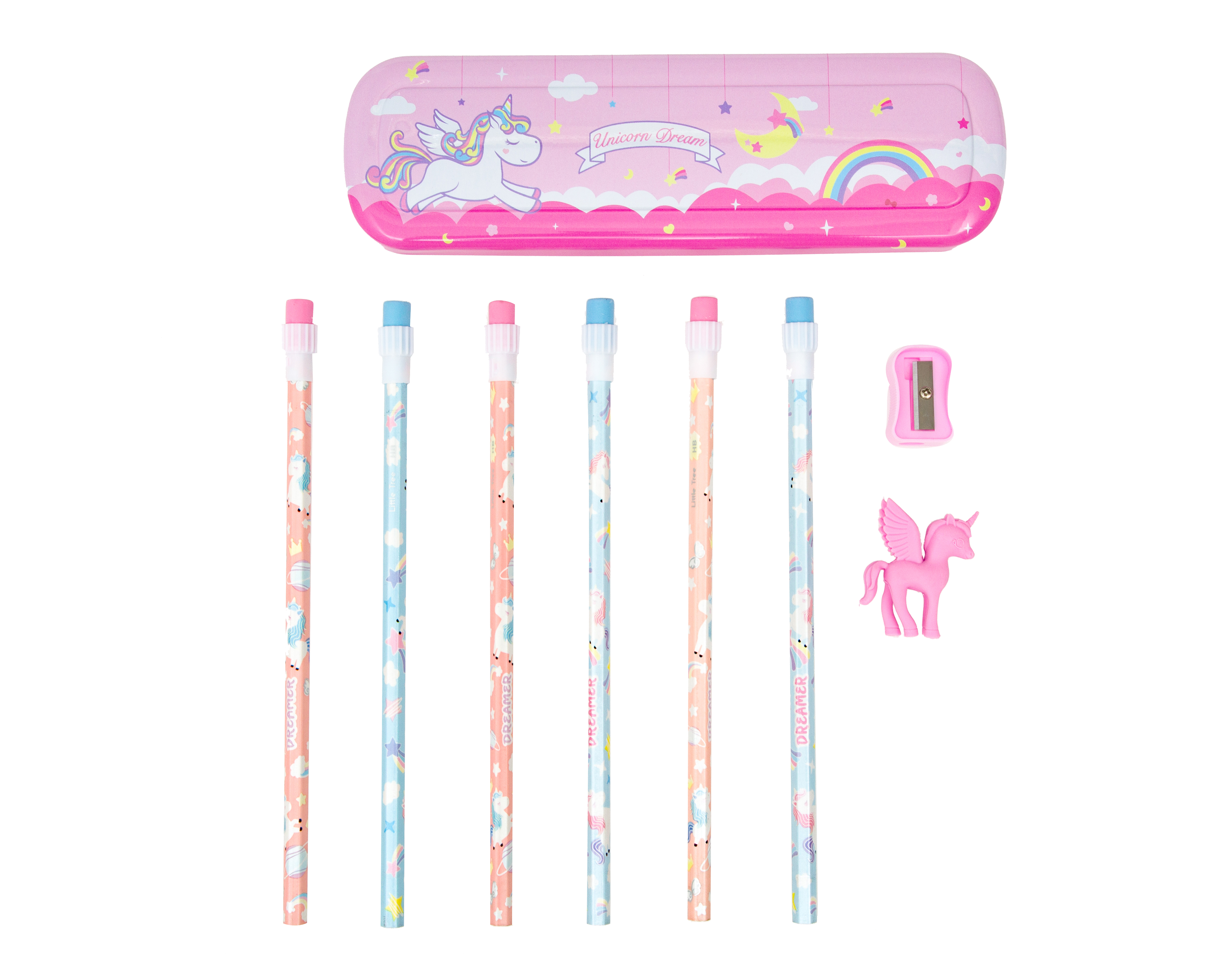 Lapicera de Unicornio Minigami 9 Piezas